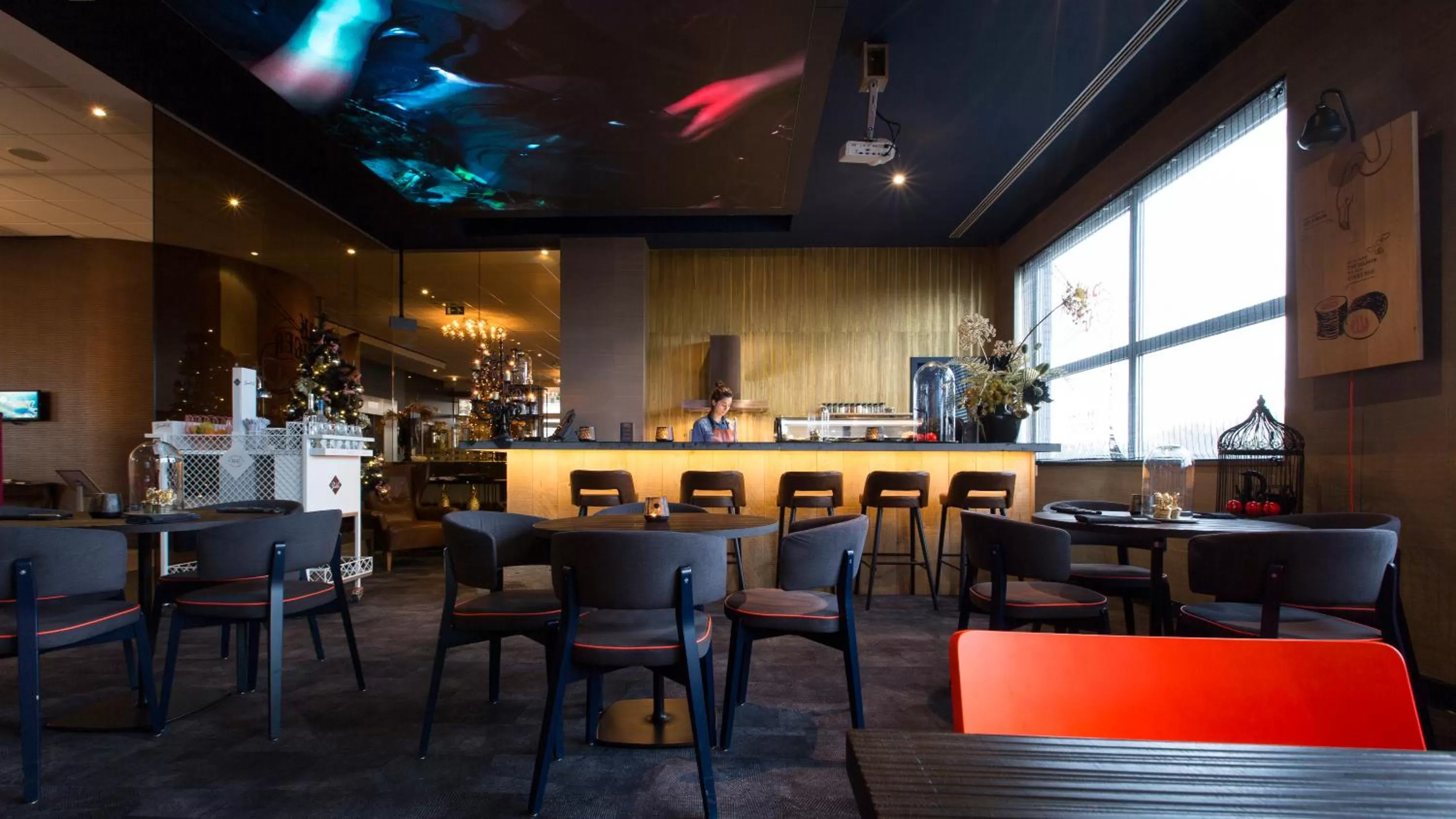 Lounge or bar in Van der Valk Hotel Brussels Airport