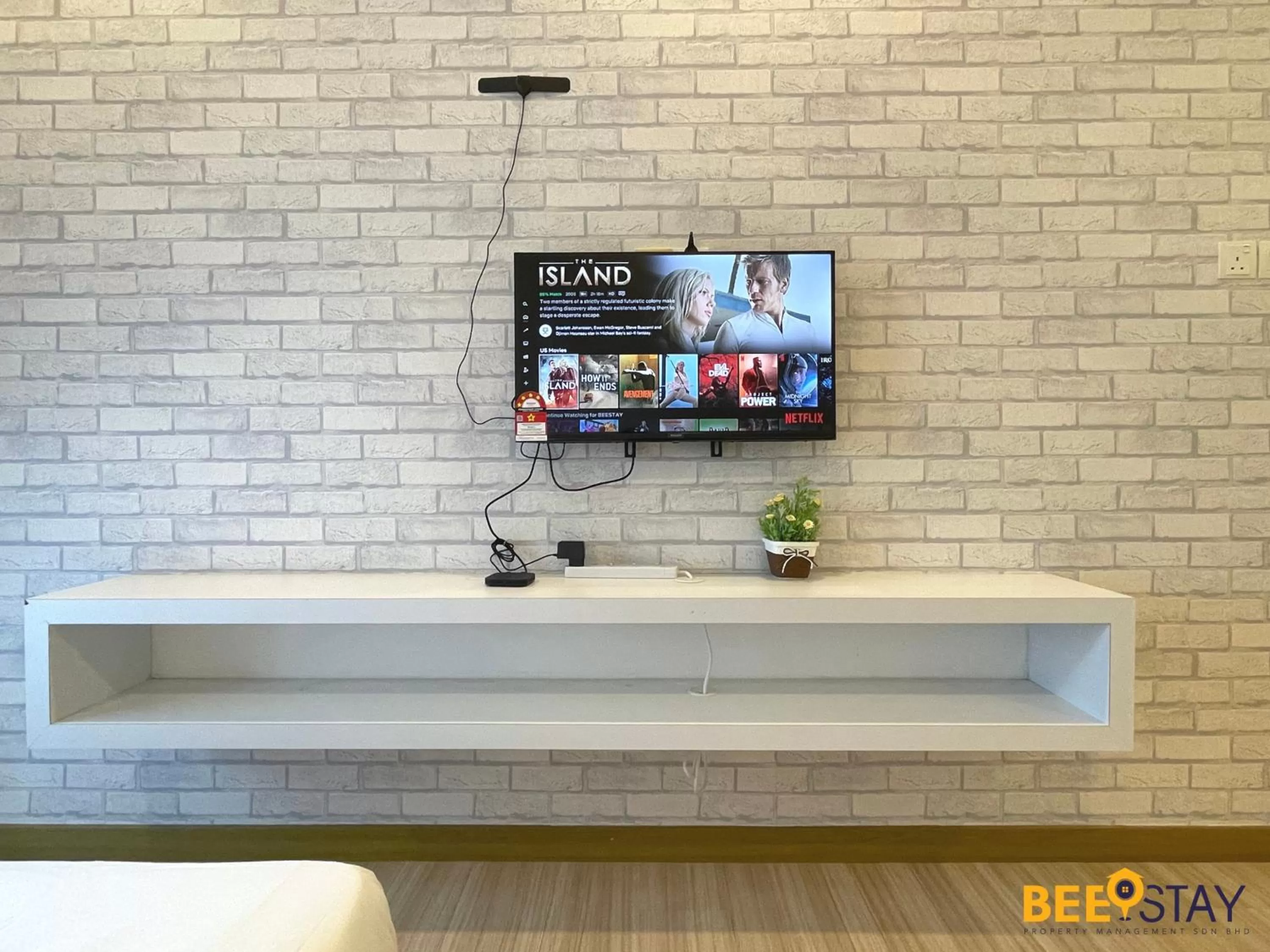 TV/Entertainment Center in The Wave Suites Melaka by BEESTAY