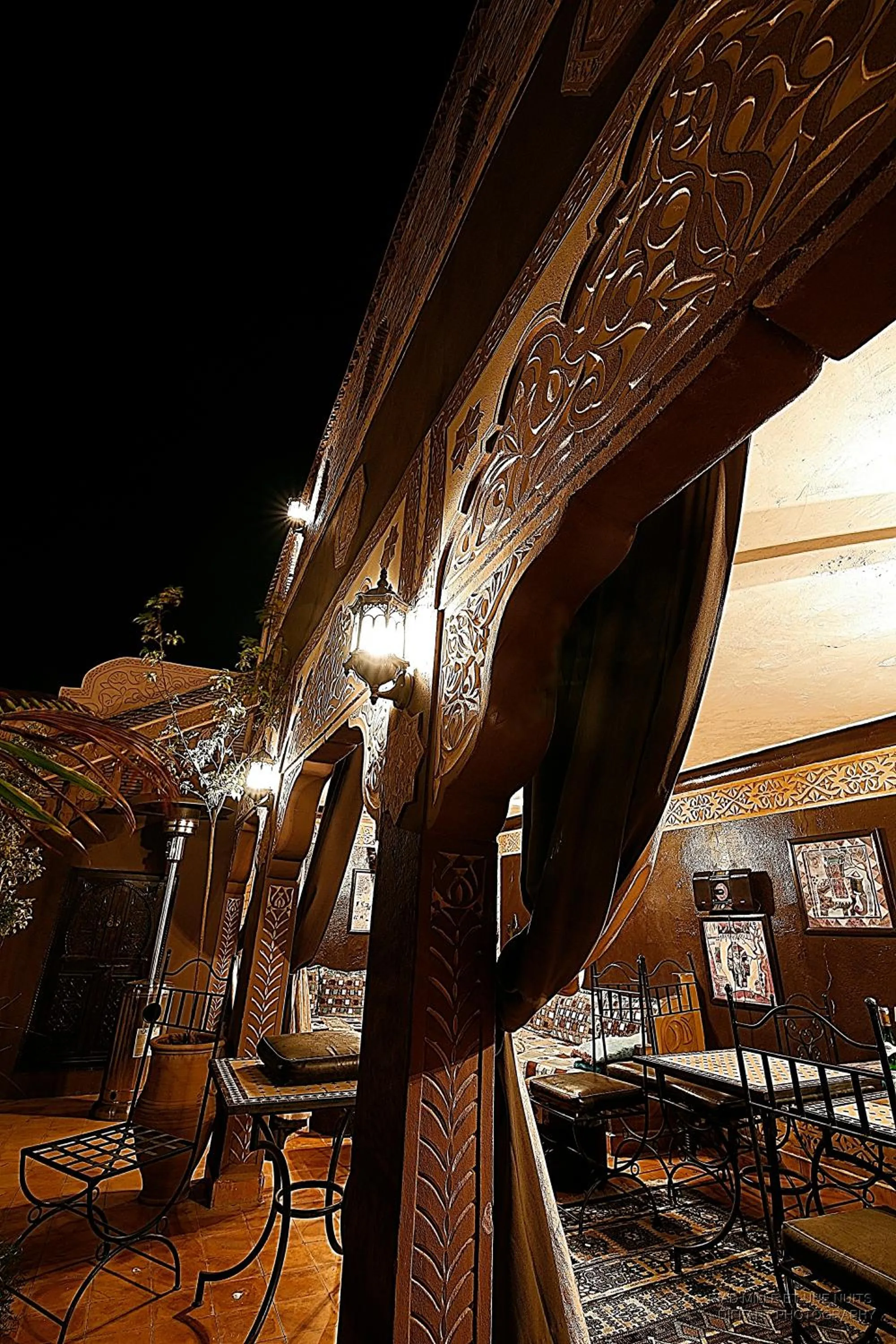 Balcony/Terrace in Riad Mille Et Une Nuits