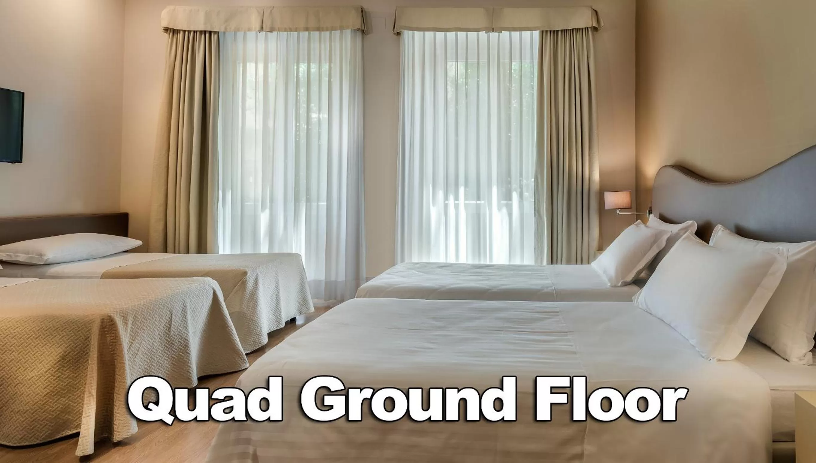 Bed in Hotel La Fortezza