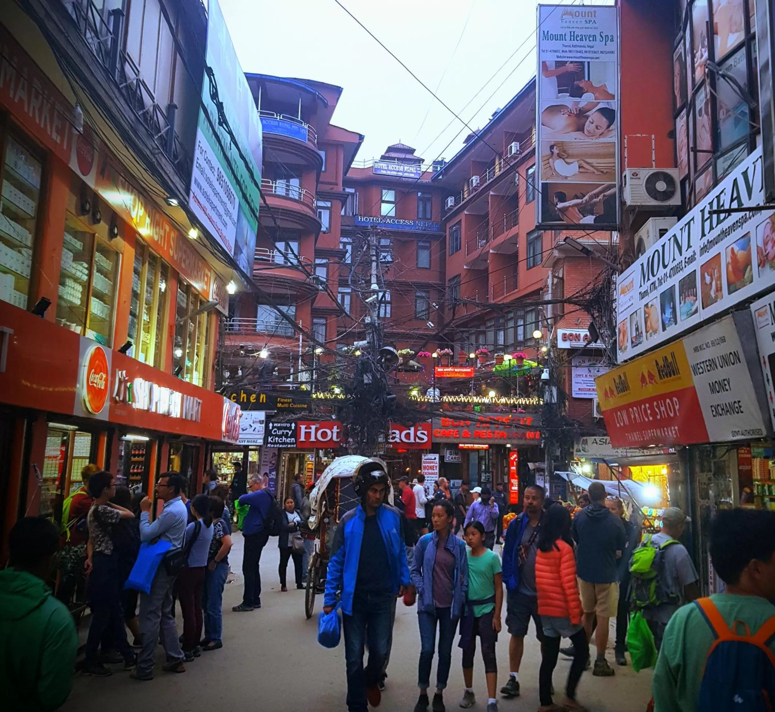 Property building in Hotel Access Nepal