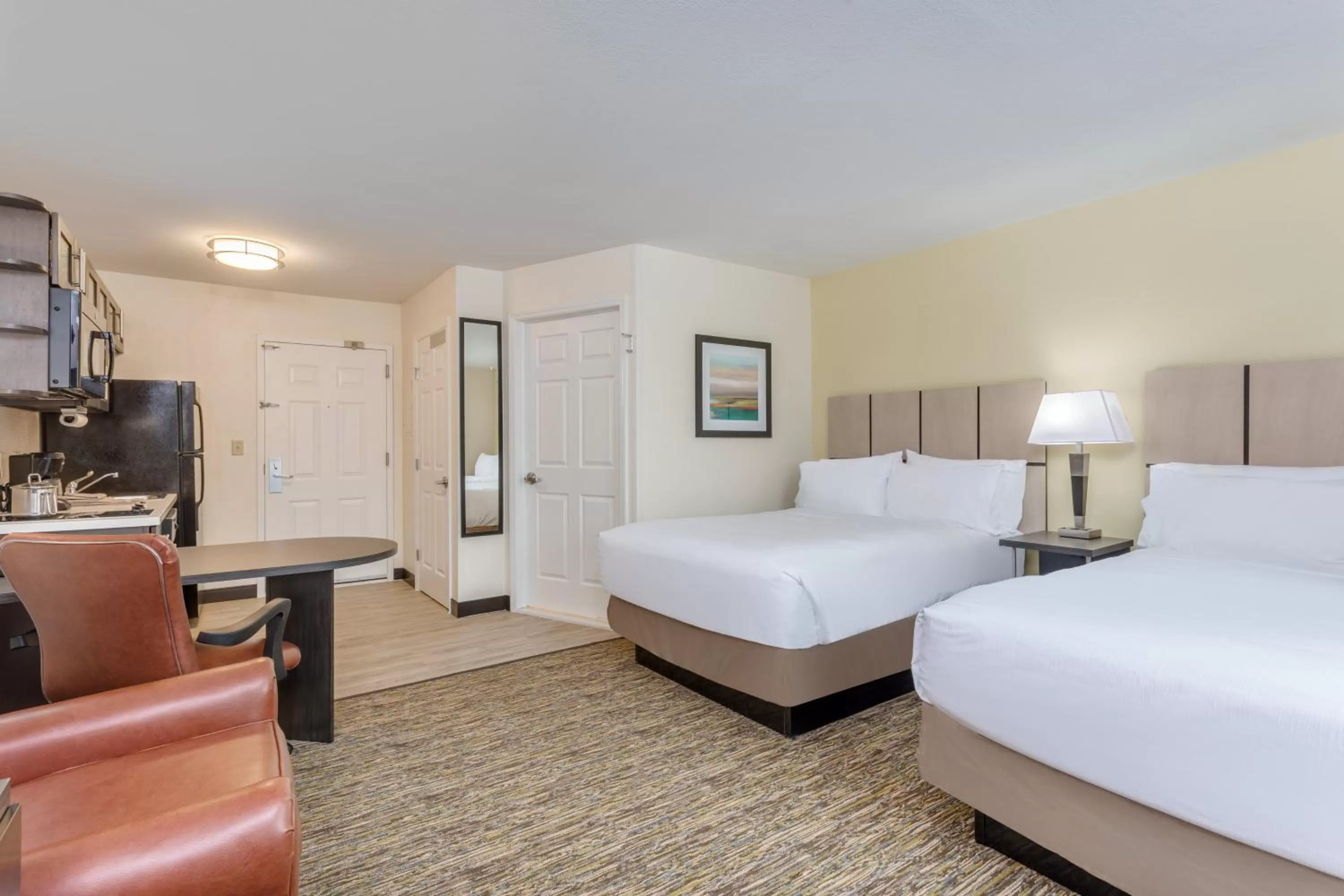 Photo of the whole room, Bed in Candlewood Suites Secaucus by IHG