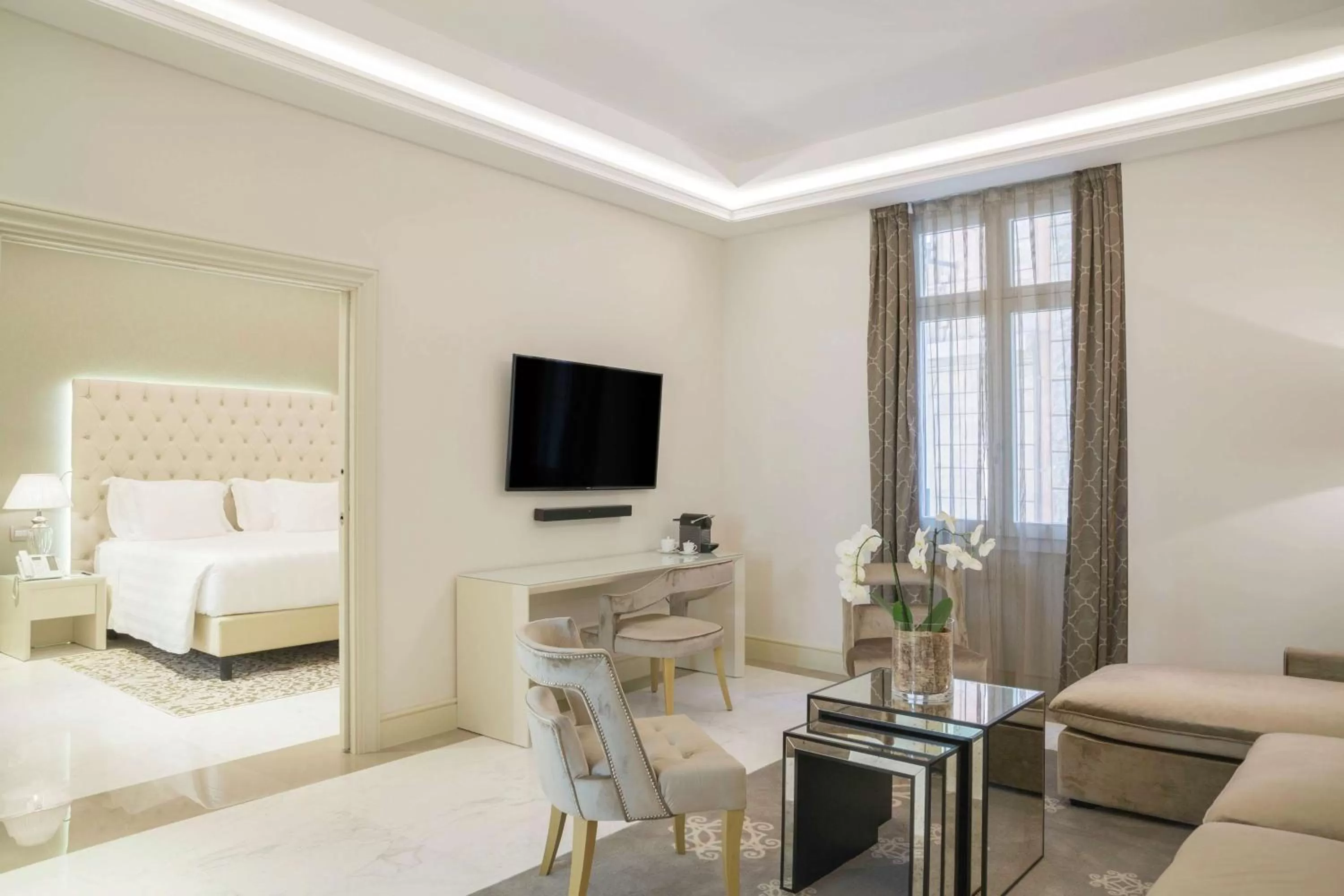 Bedroom, Bed in Aleph Rome Hotel, Curio Collection By Hilton