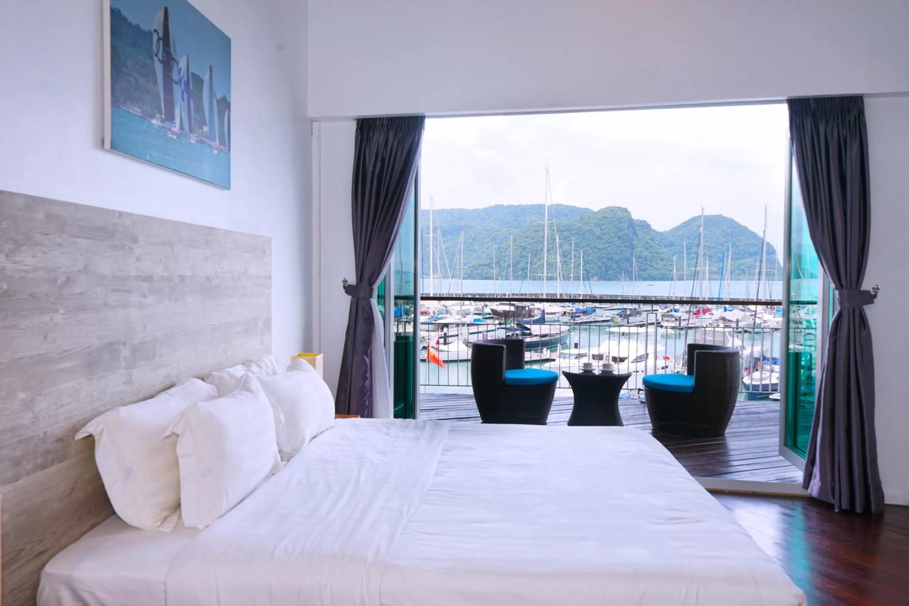 Bedroom, Bed in Ramada by Wyndham Langkawi Marina