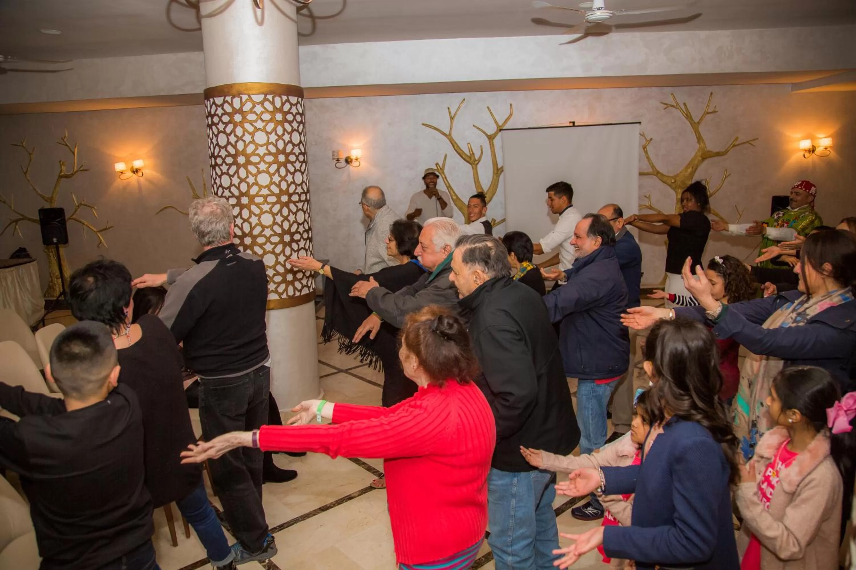 Evening entertainment in Zalagh Kasbah Hotel & Spa