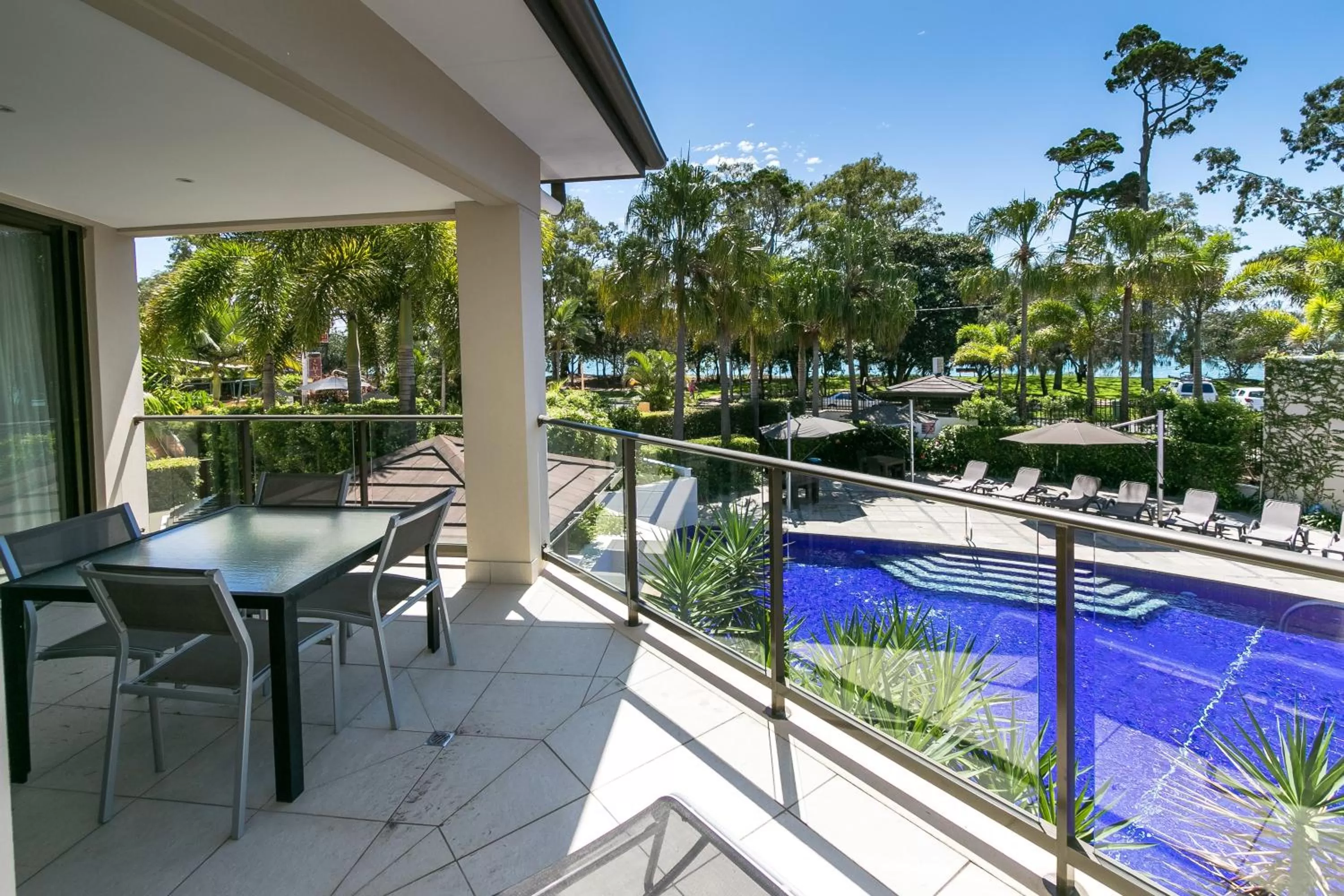 Balcony/Terrace in Grand Mercure Allegra Hervey Bay