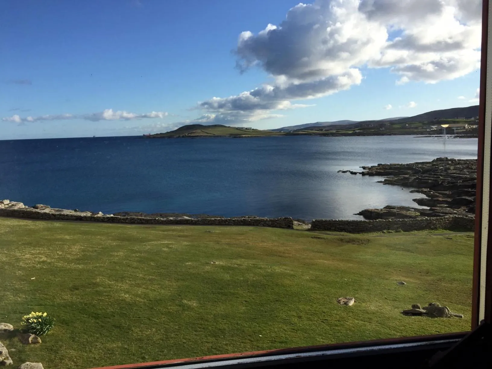 Sea view in The Lerwick Hotel