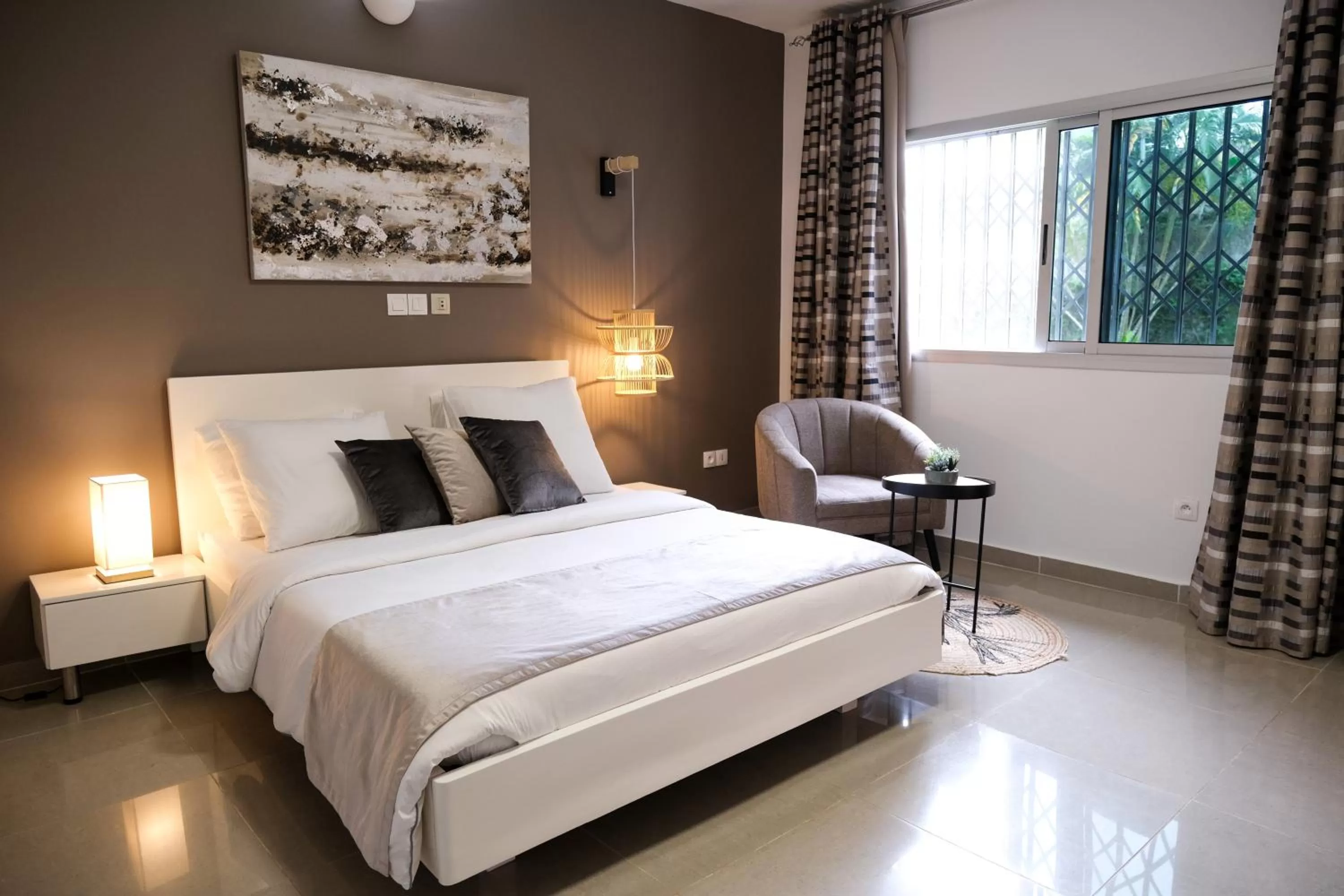 Bedroom, Bed in Villa Ayaba