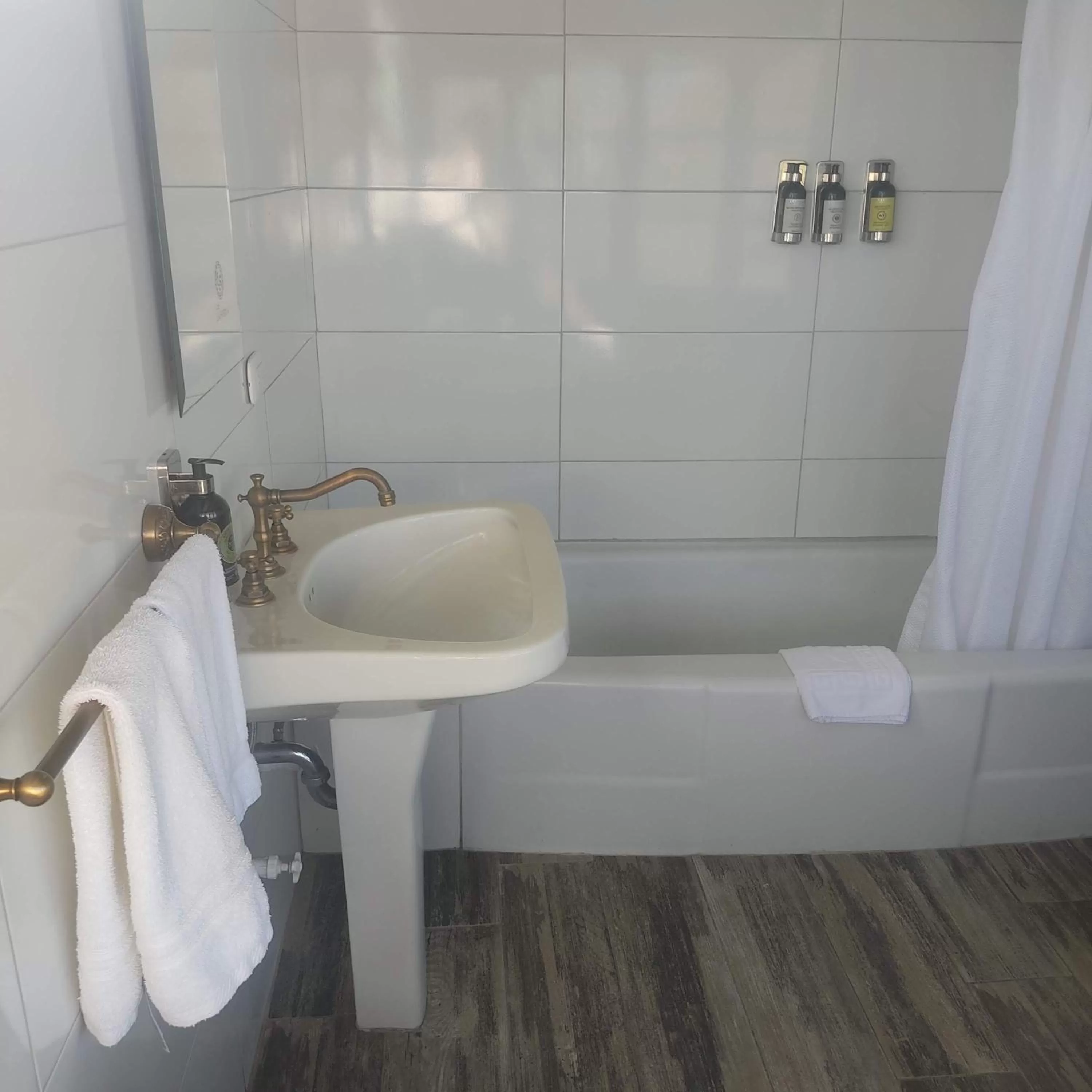 Bathroom in Posada Cafe La Huerta