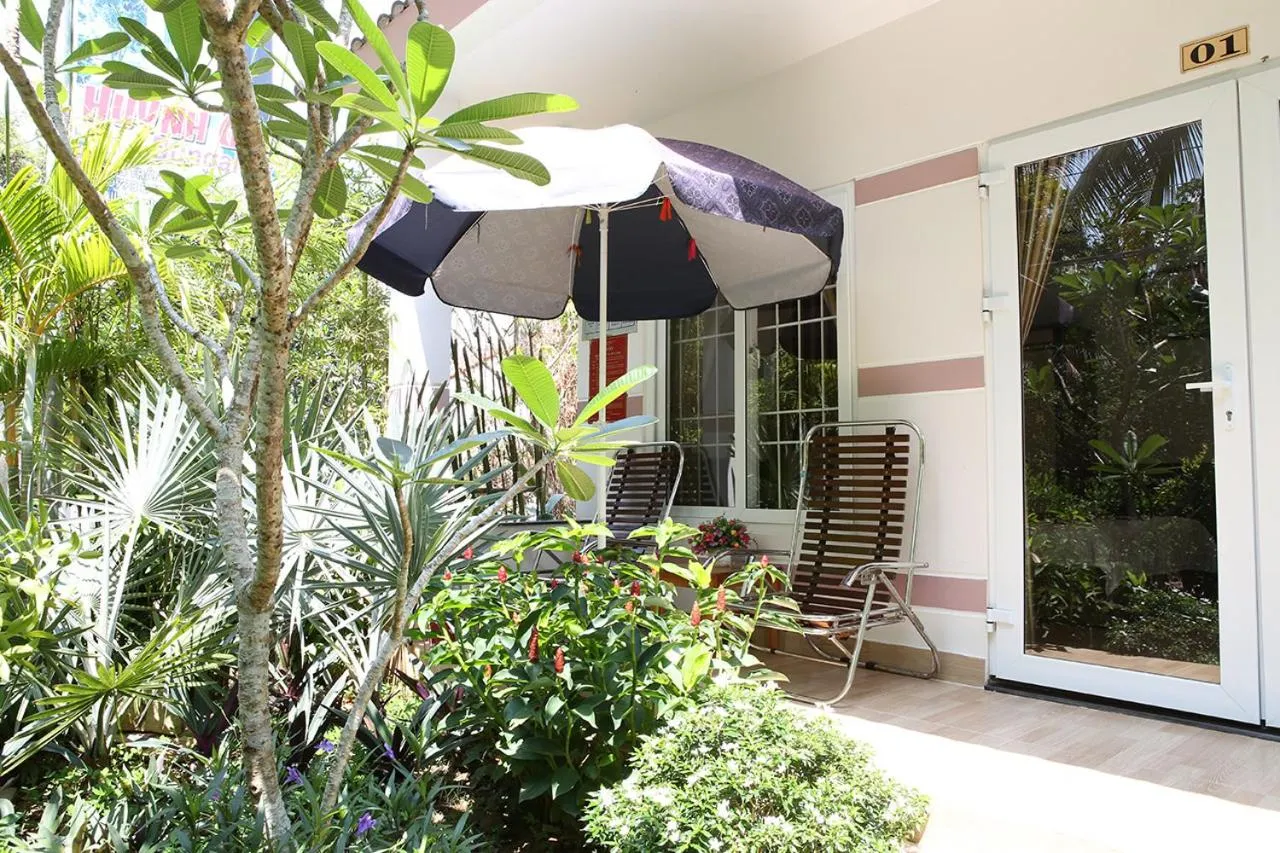Patio in Huynh Gia Bungalow