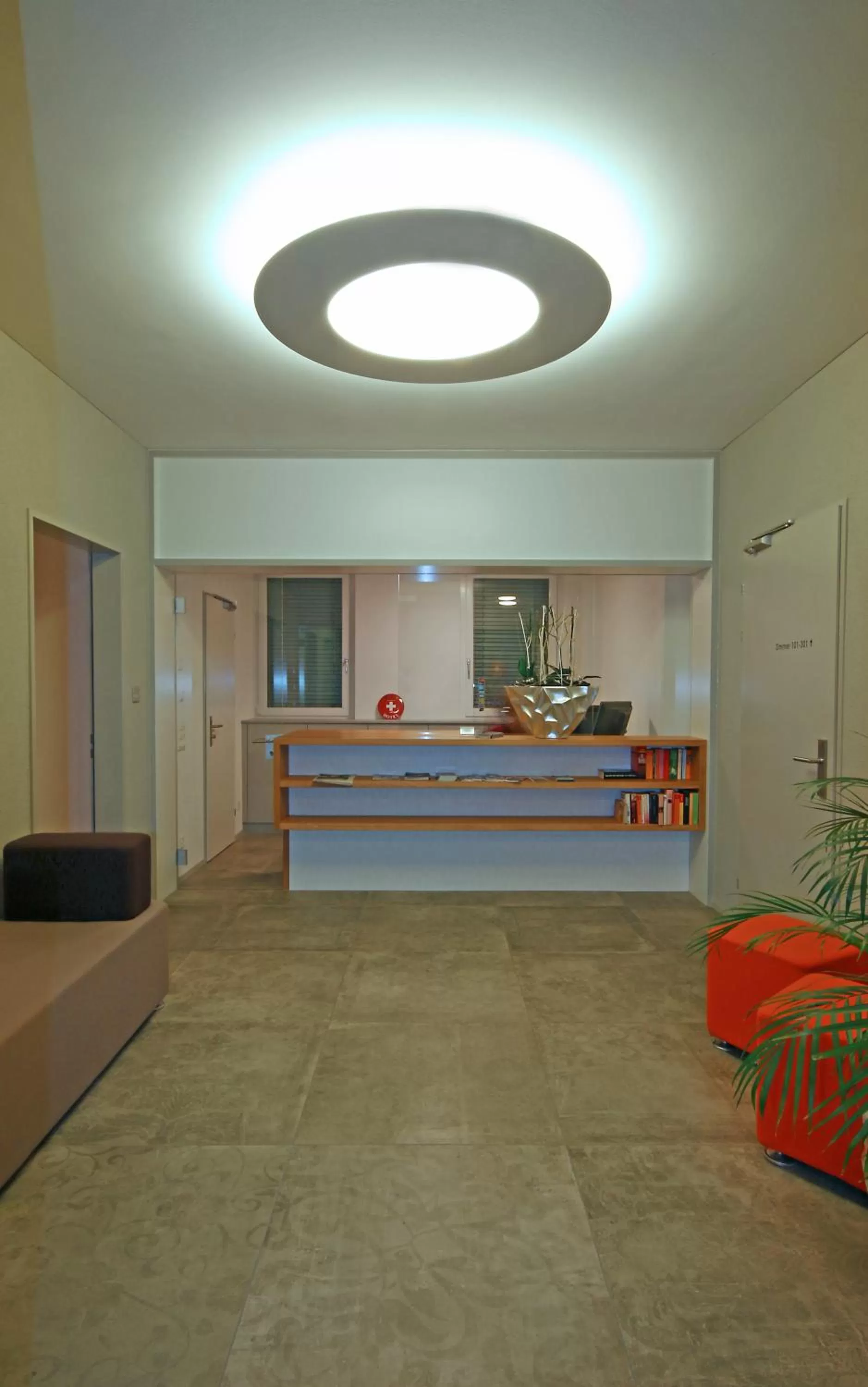 Lobby or reception in Hotel Flawil