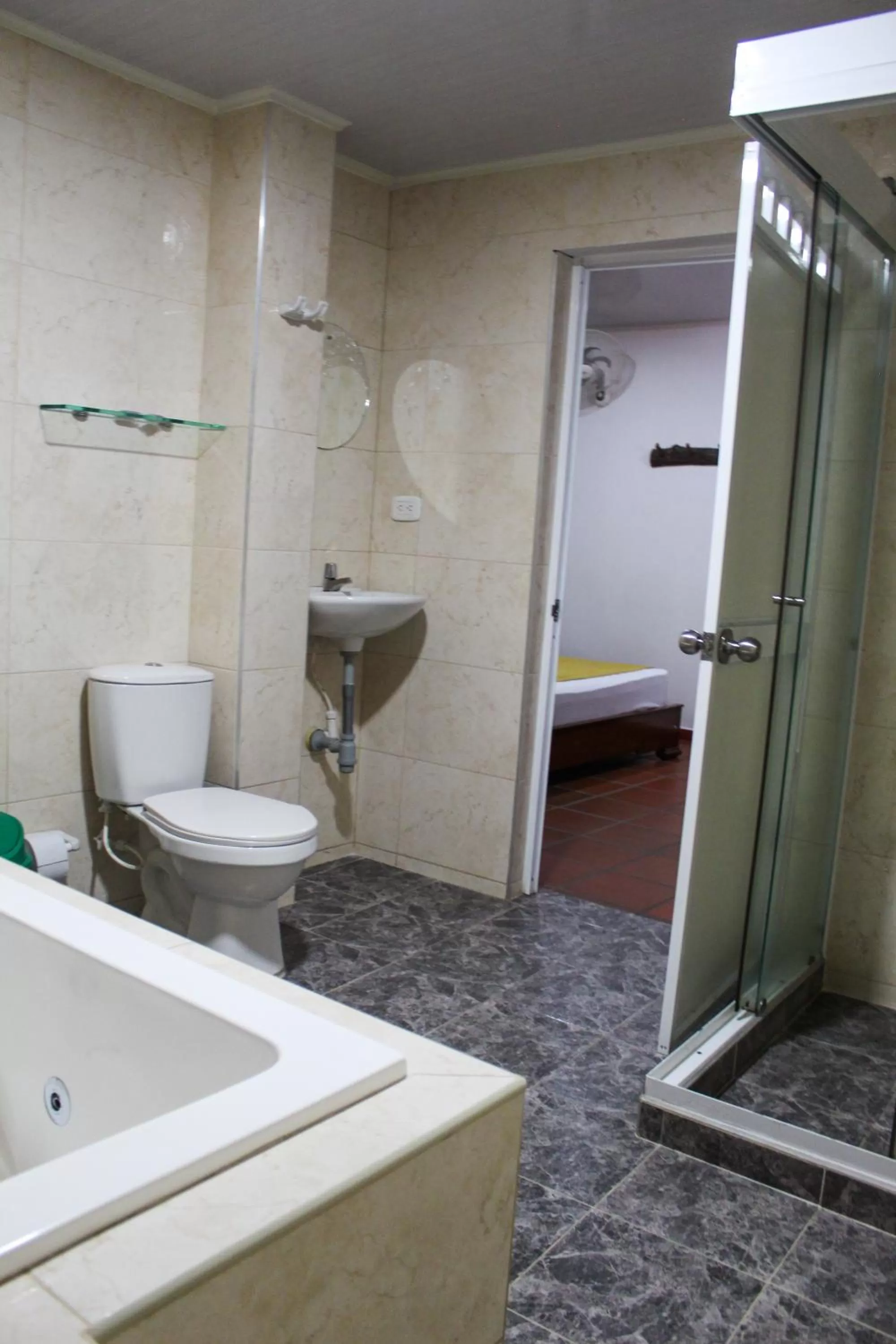 Shower, Bathroom in Hotel Colonial San Felipe