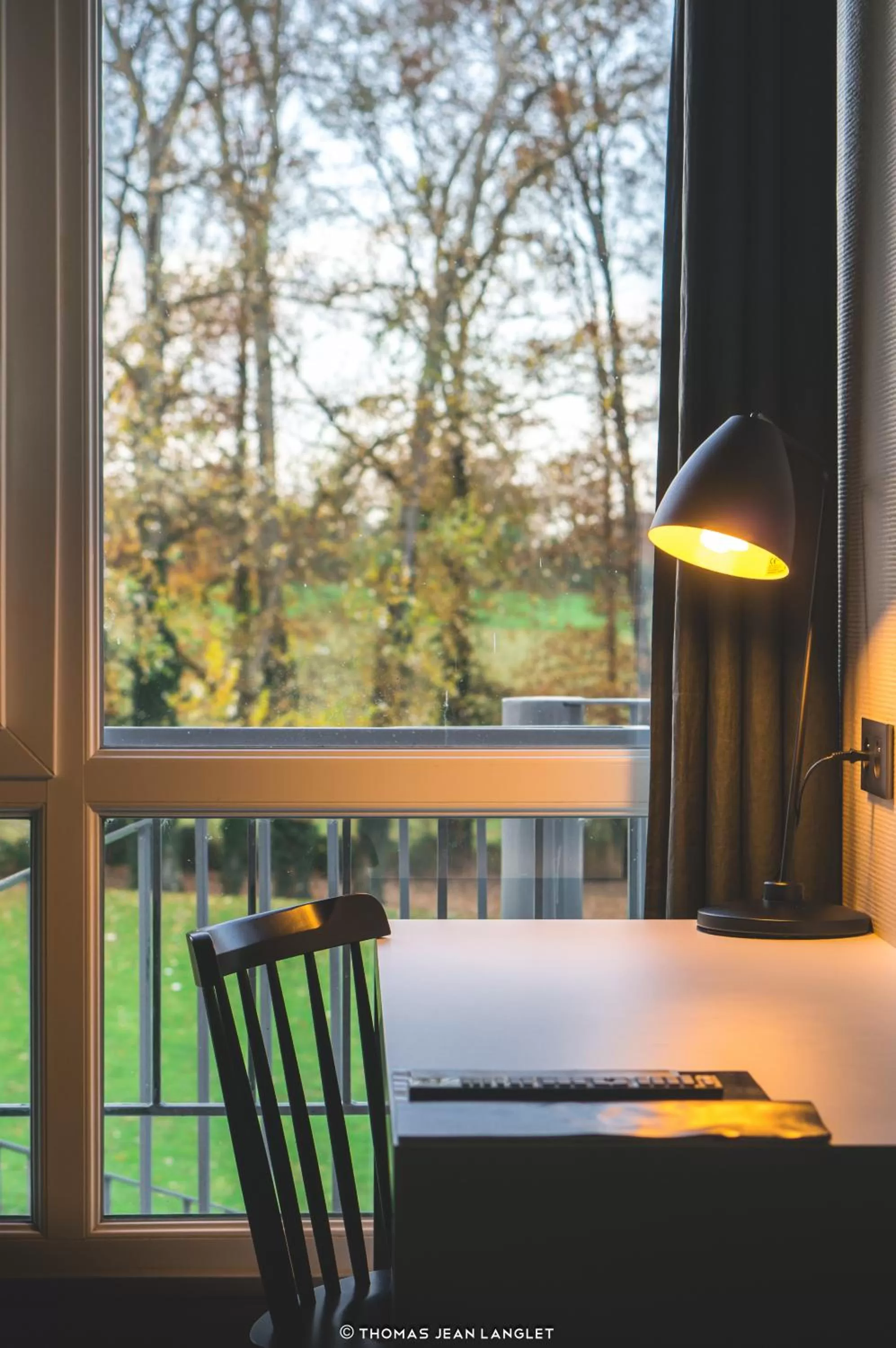 Seating area in Hôtel le Corbusson
