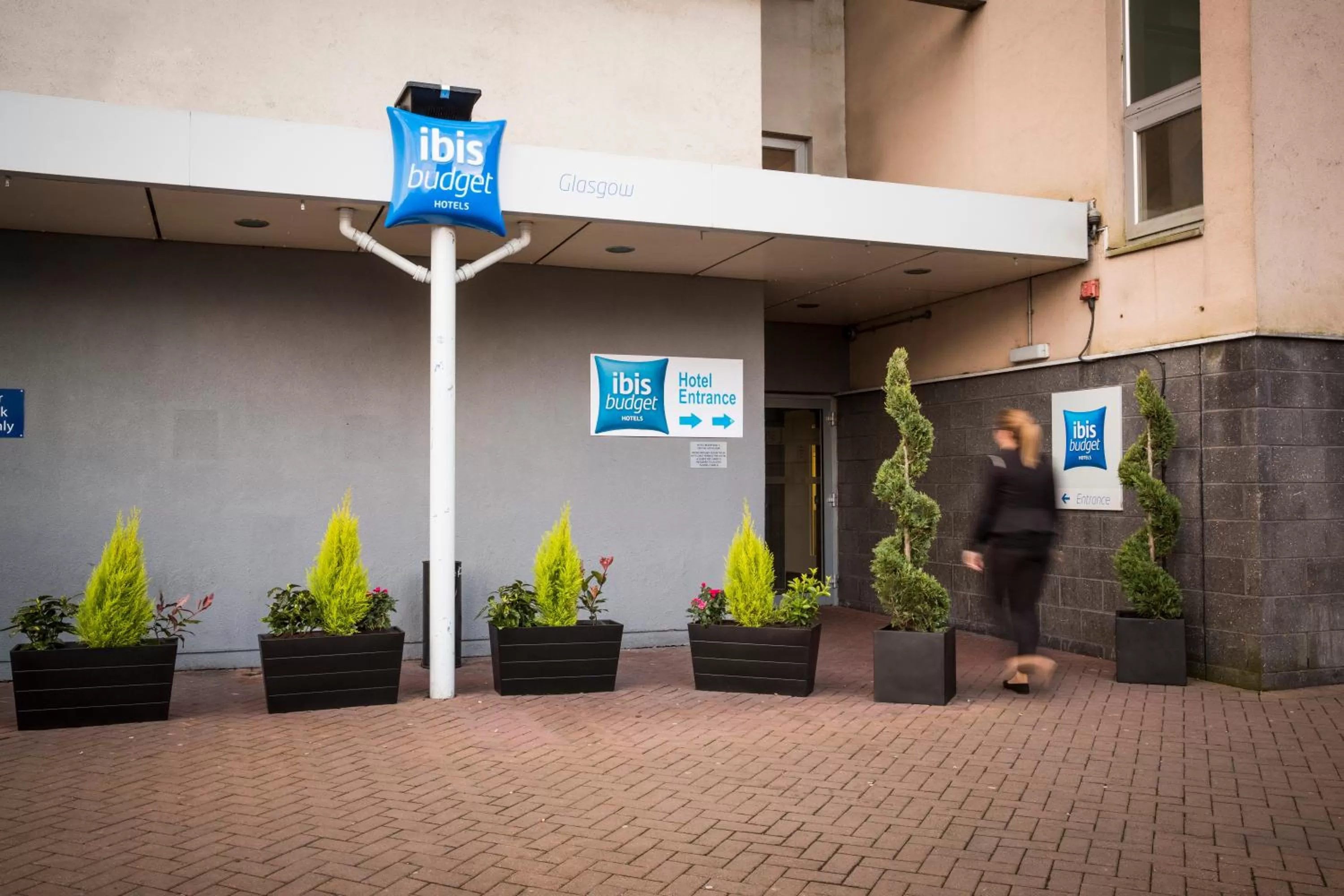 Facade/entrance in ibis budget Glasgow