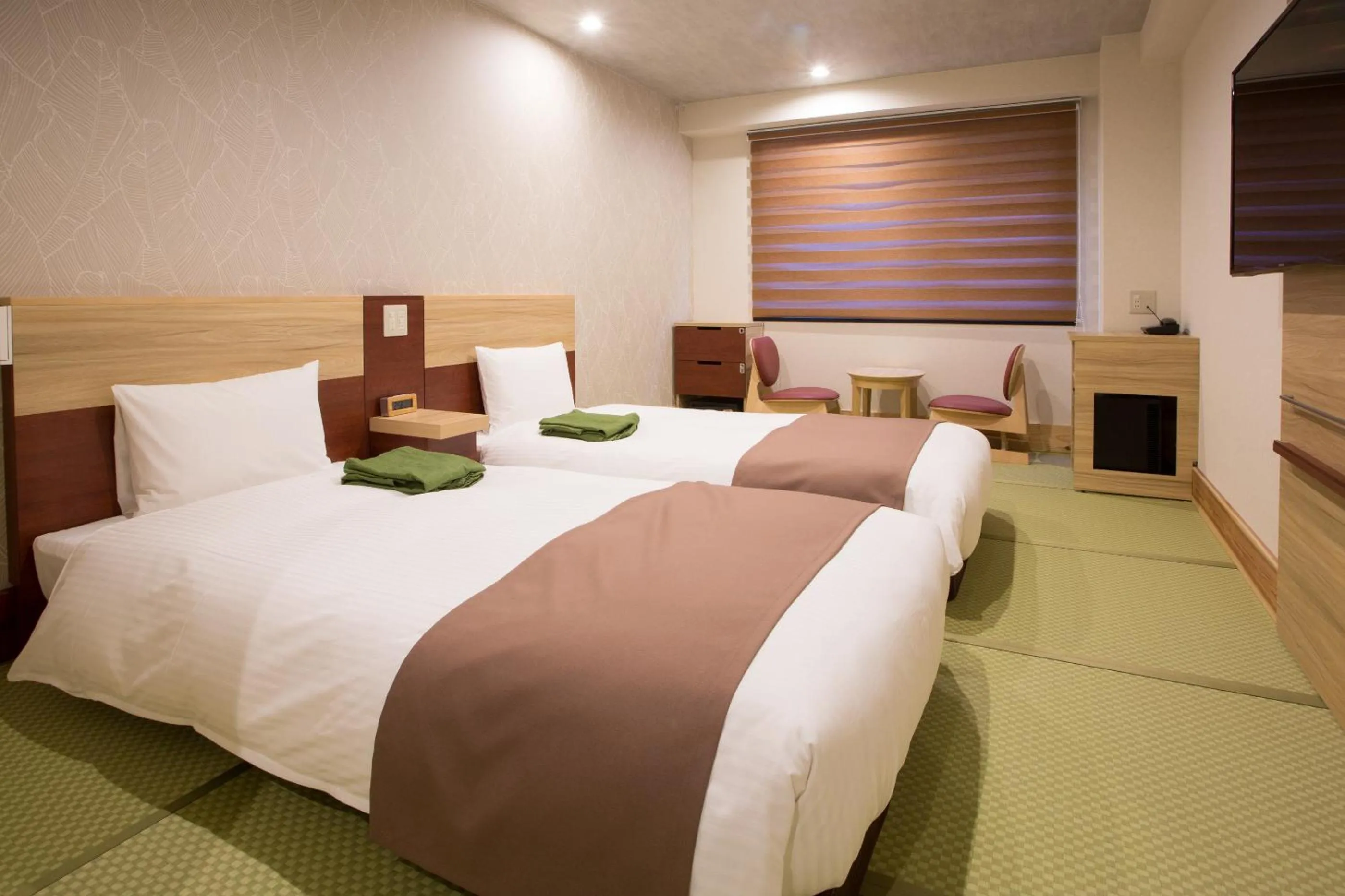 Bed in Kyonoyado Kiyomizu Gojo Kuretakeso