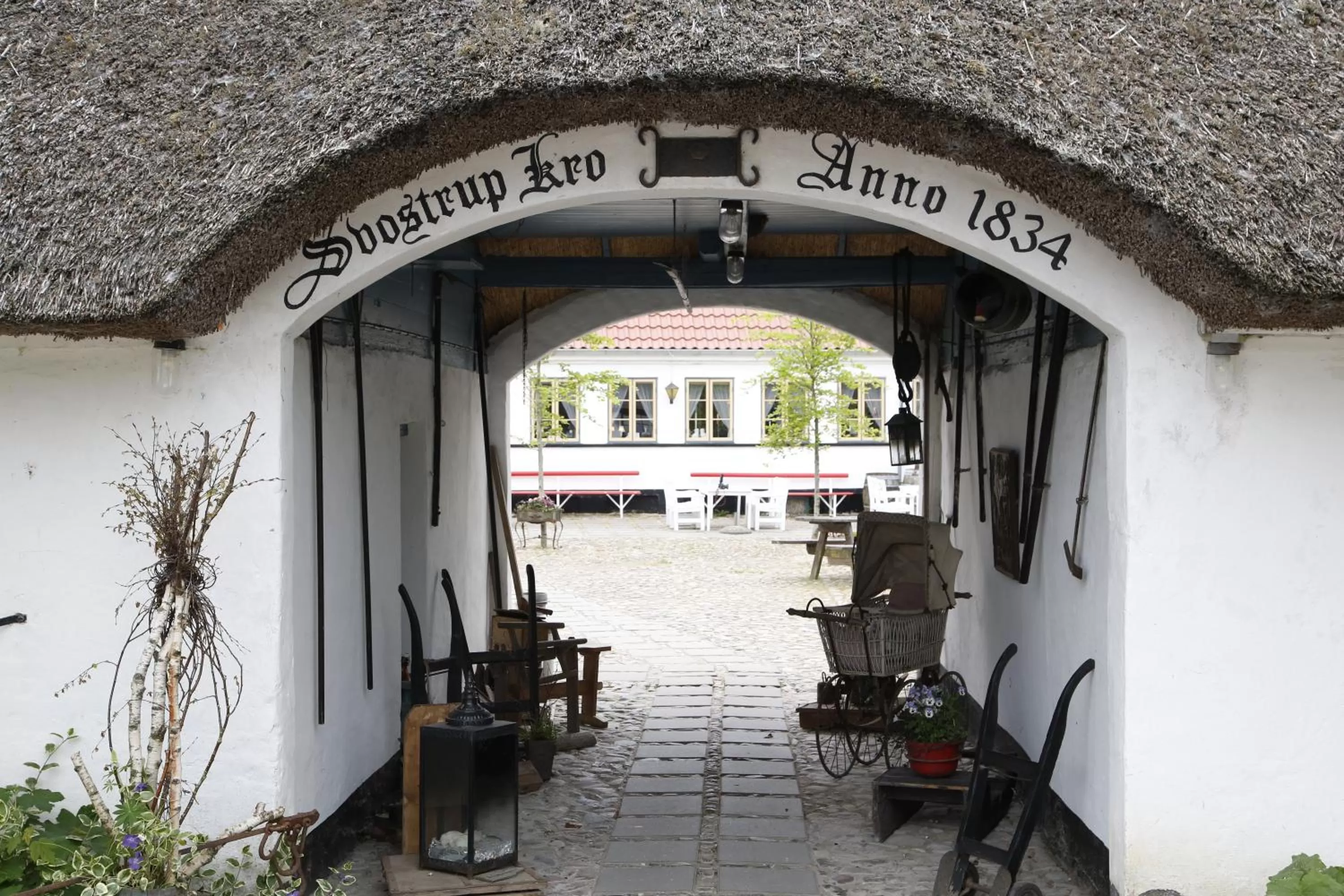 Facade/entrance in Svostrup Kro