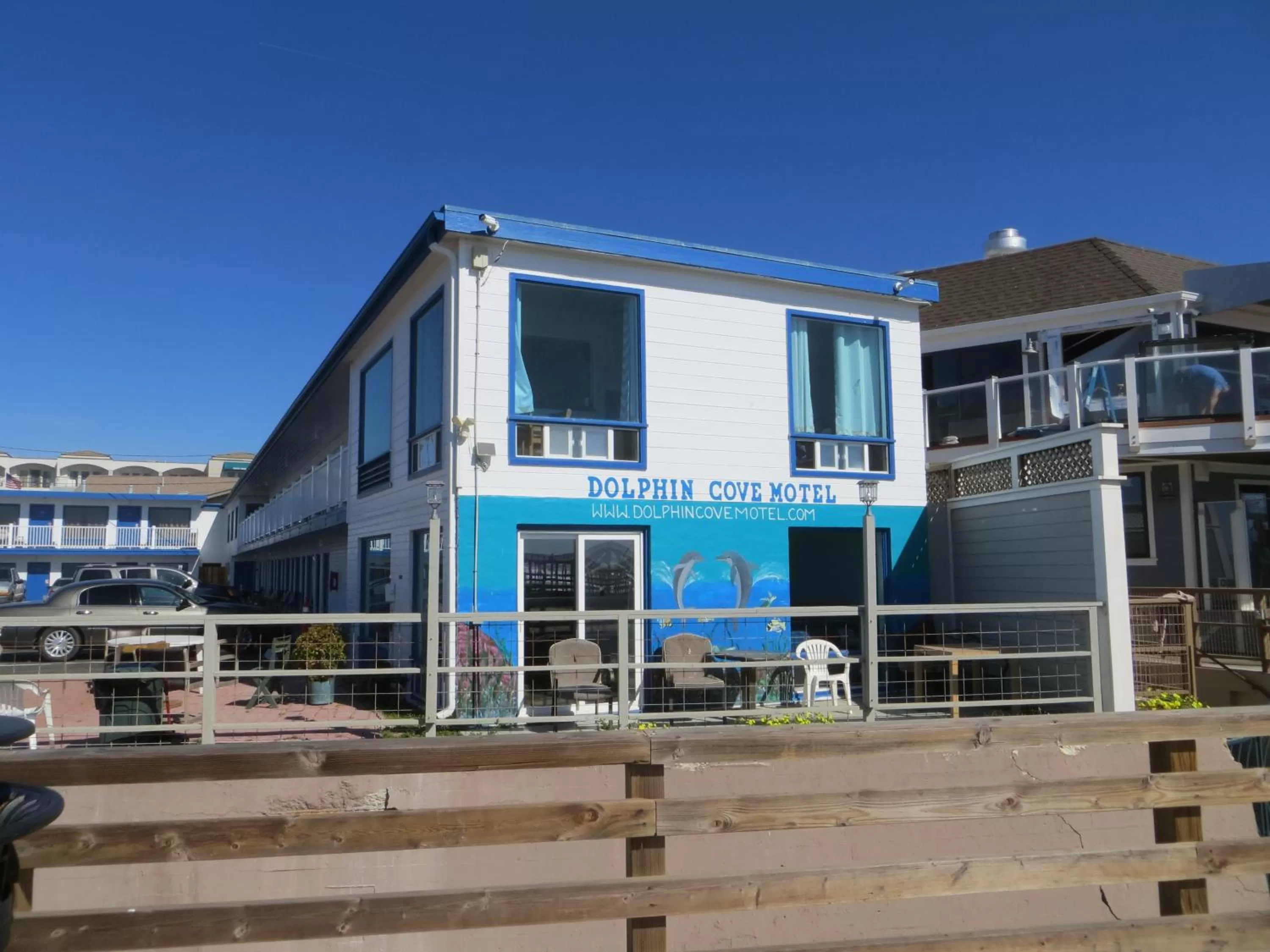 Property building in Dolphin Cove Motel