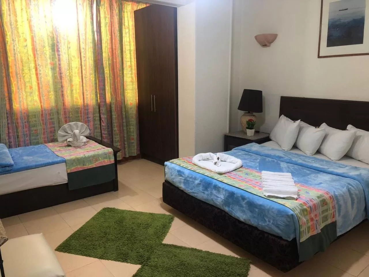 Bedroom, Bed in bonne villa