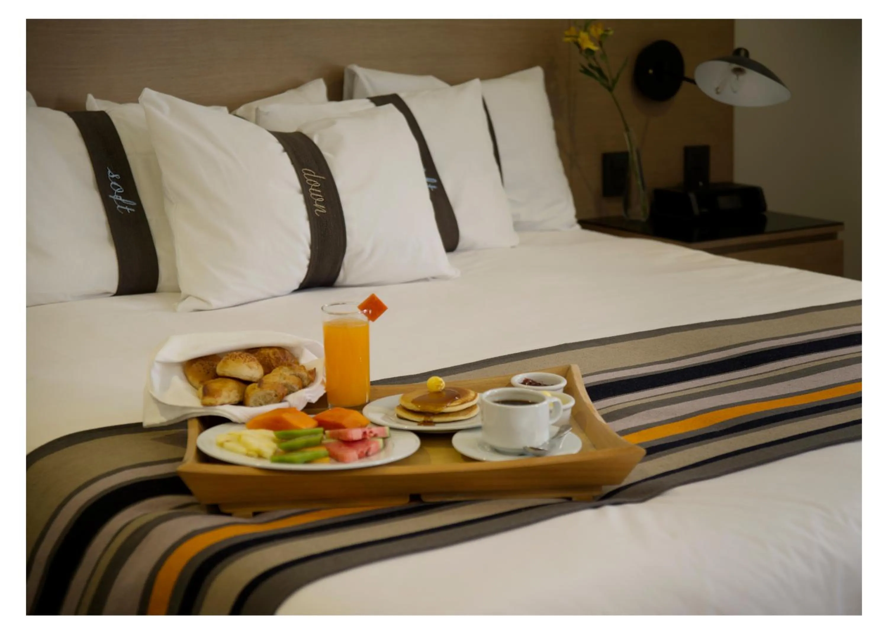 Bed in Casa Grande Suites