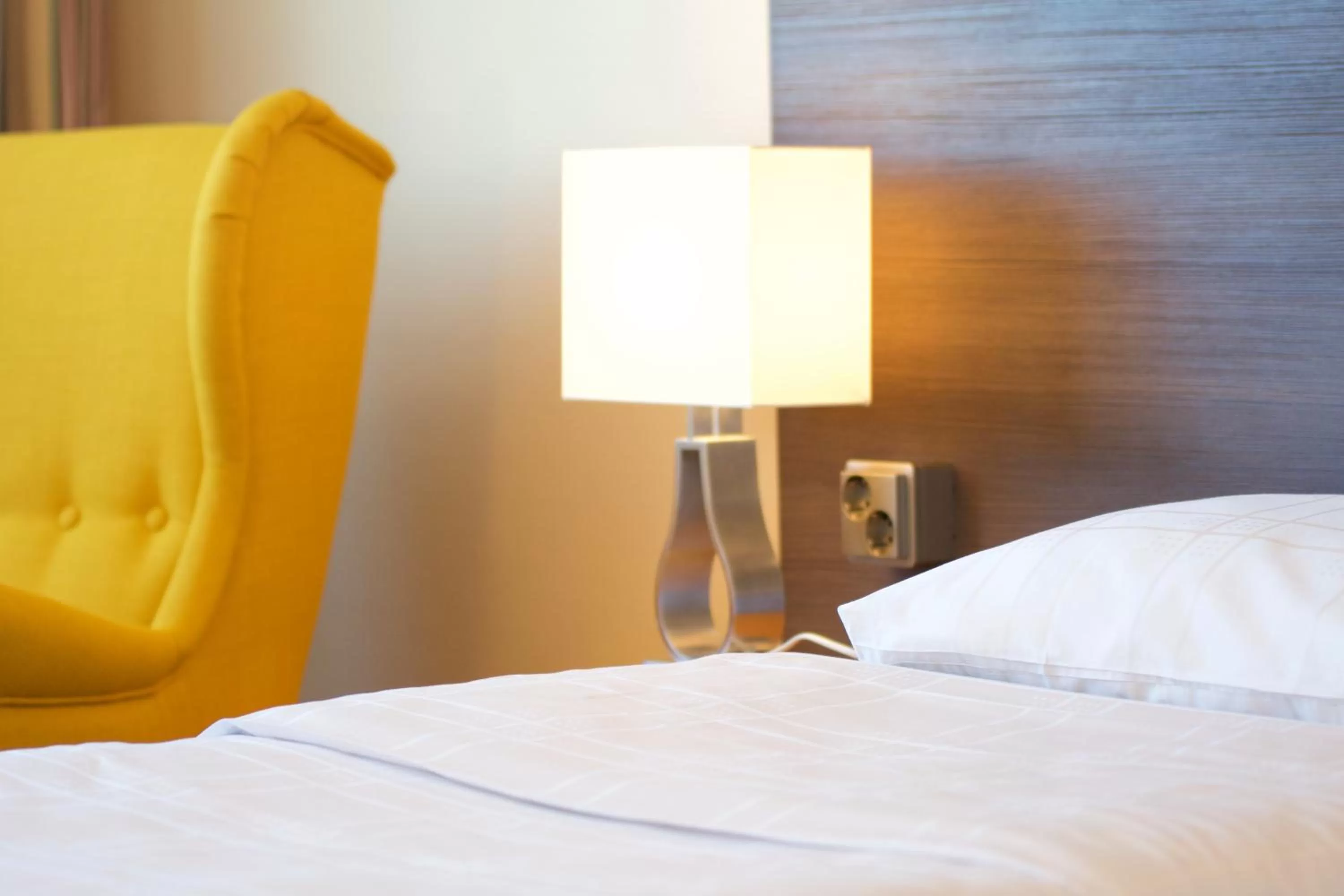 Decorative detail, Bed in Torget Aparthotel