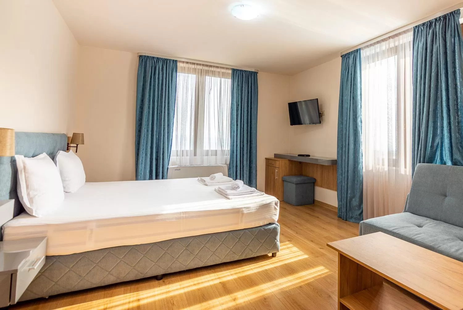 Bed in Eco Hotel Momata