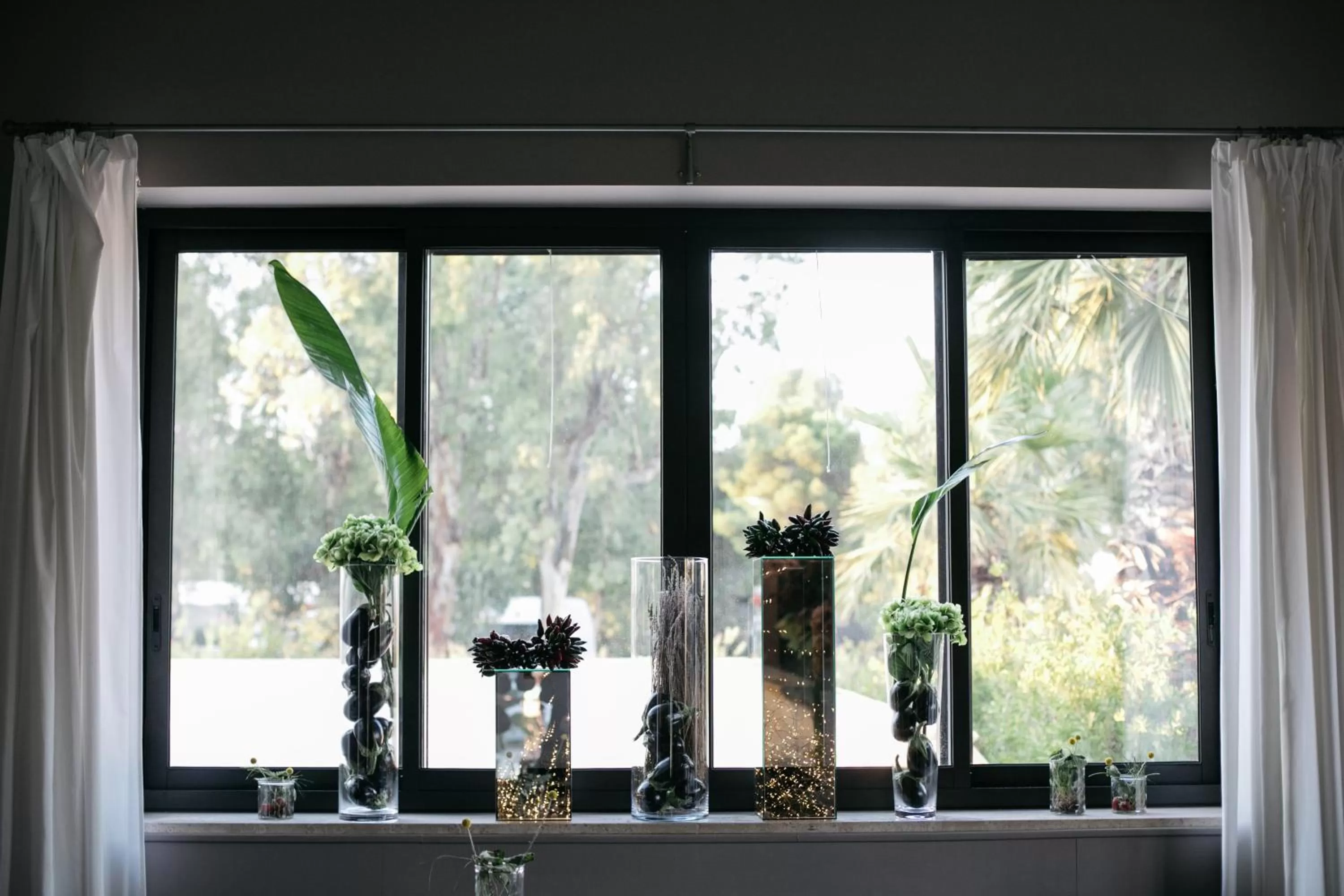 Garden view in Hotel Aloisi