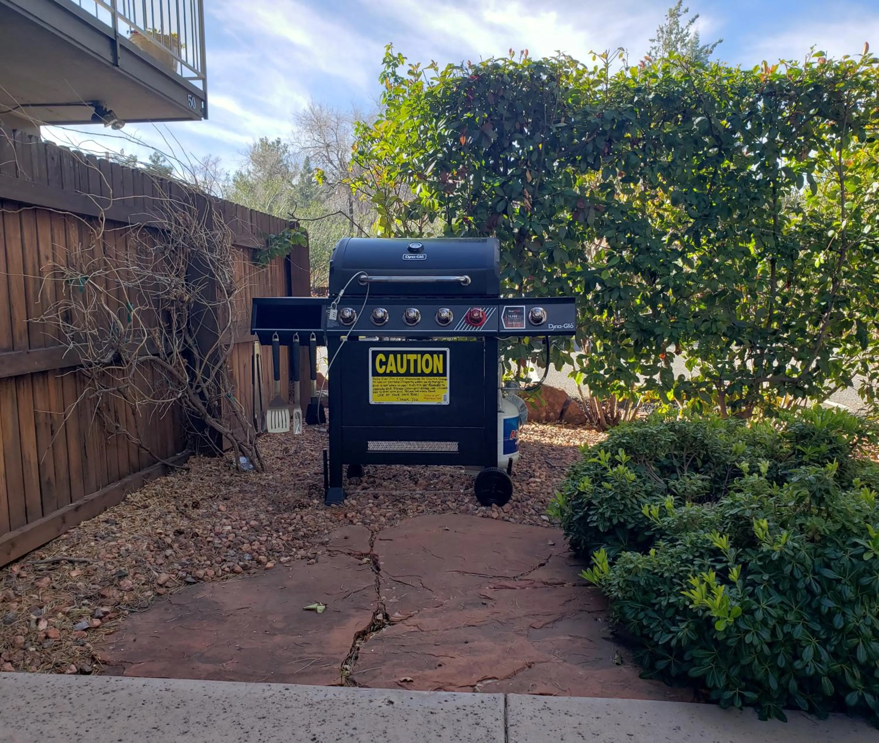 BBQ facilities in Baby Quail Inn