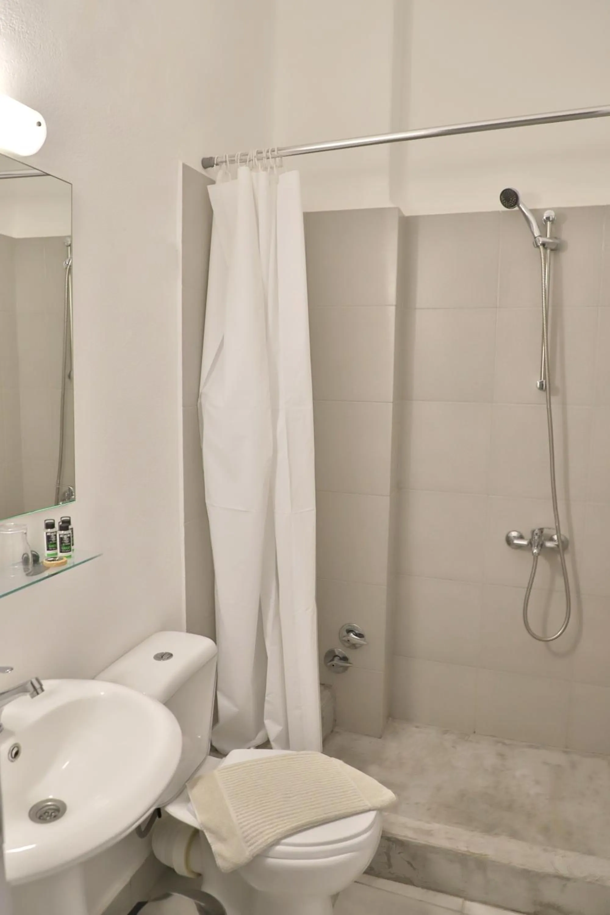 Shower in Elounda Krini Hotel