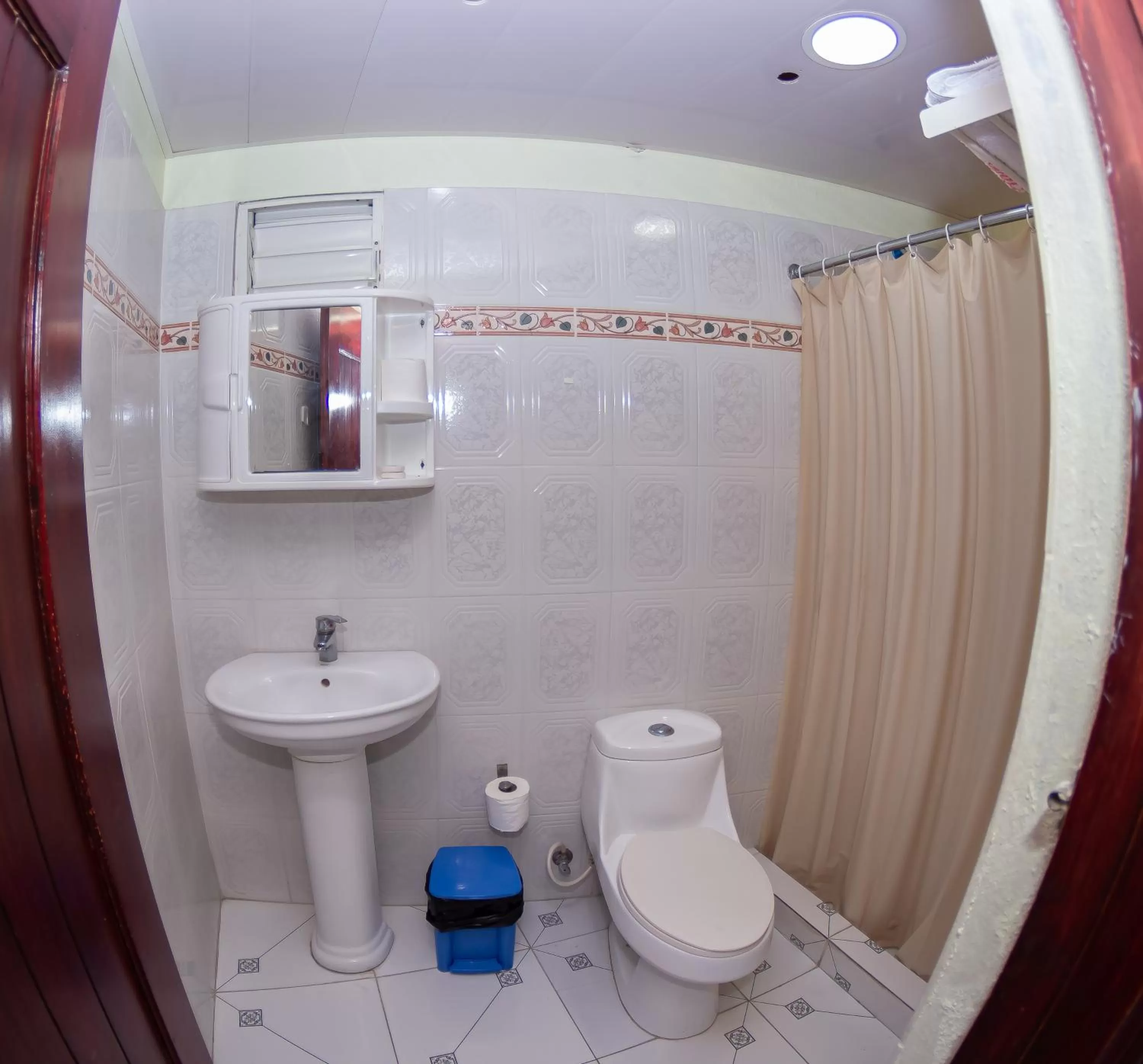 Shower in Hotel Renacer