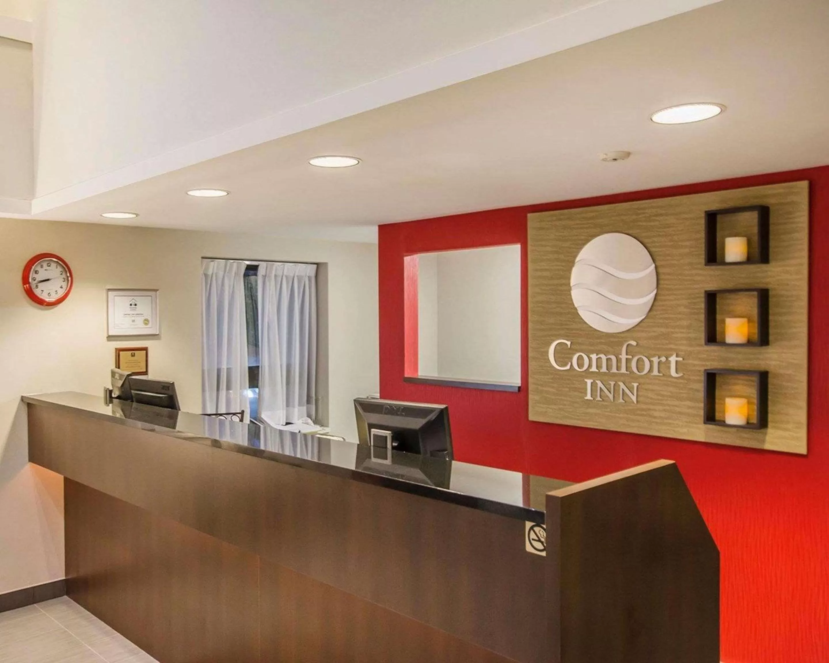 Lobby or reception in Comfort Inn