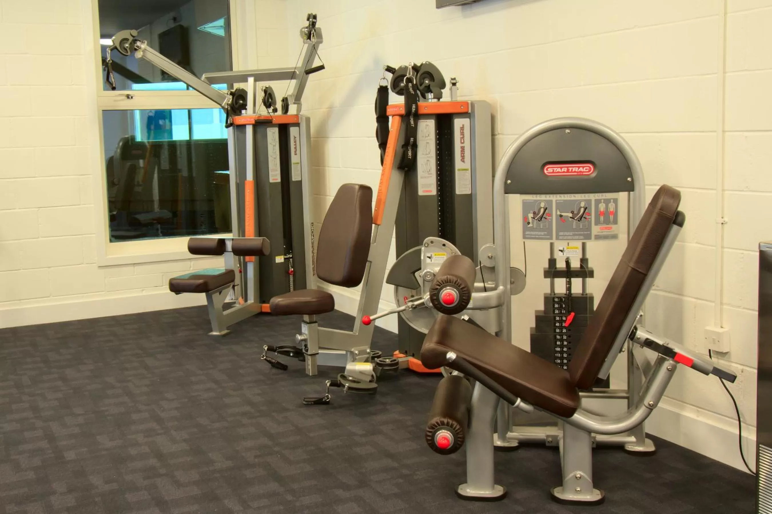 Fitness centre/facilities in Best Western Balgeddie House Hotel