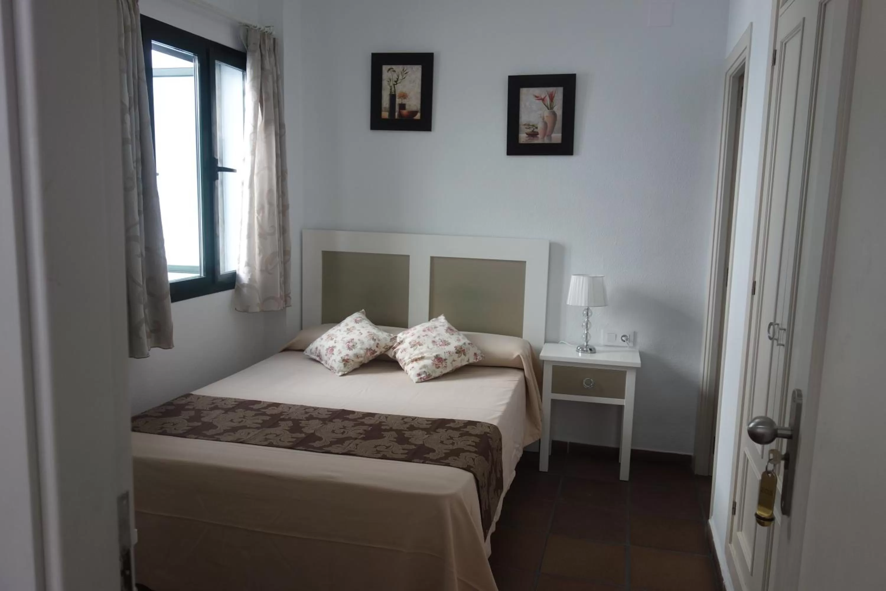 Decorative detail, Bed in Hotel Doña Lina