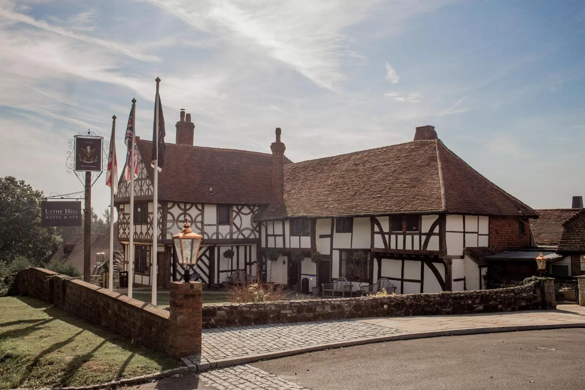 Property building in voco Lythe Hill Hotel & Spa by IHG