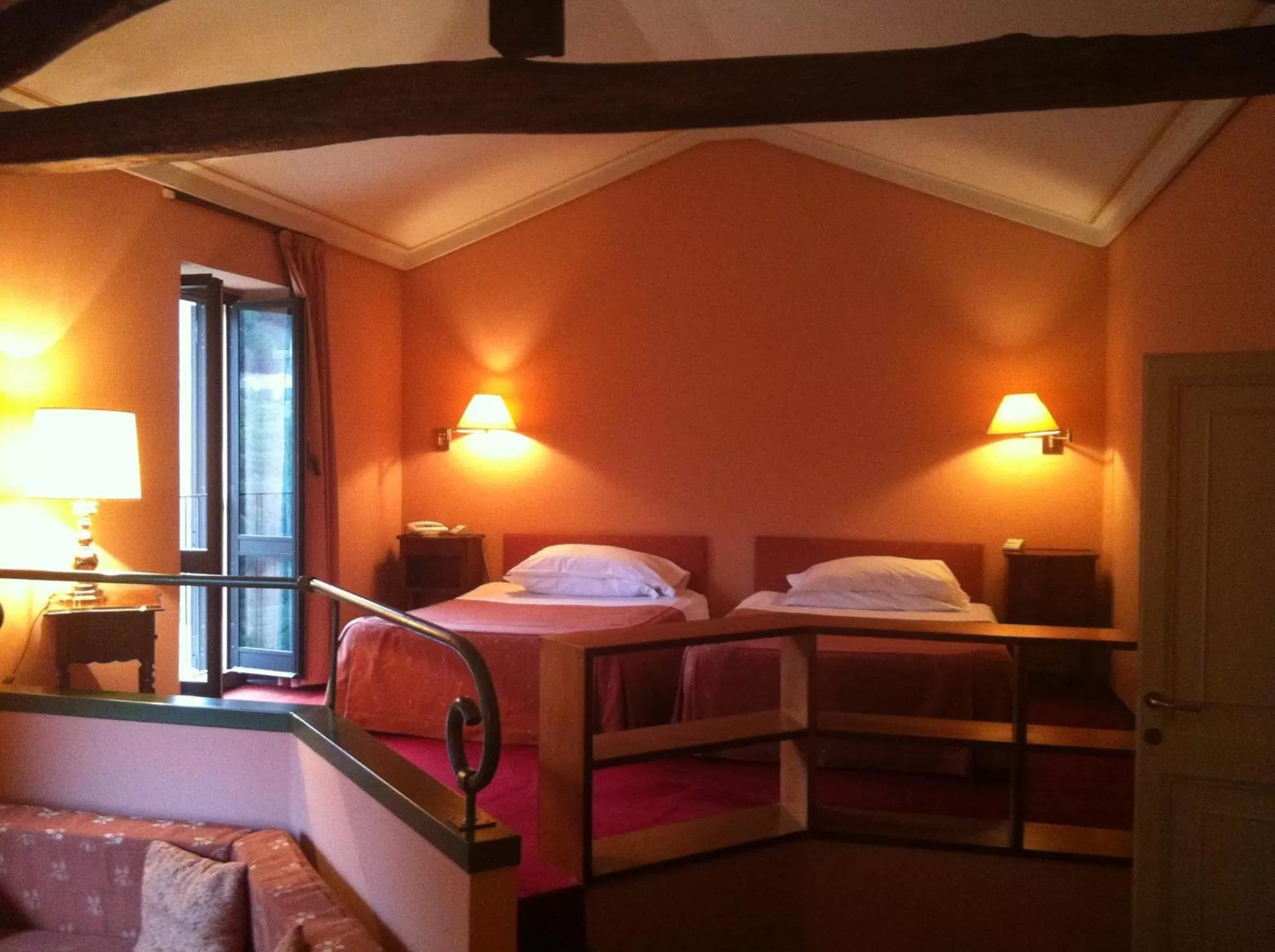 Bed in Hotel Gattapone