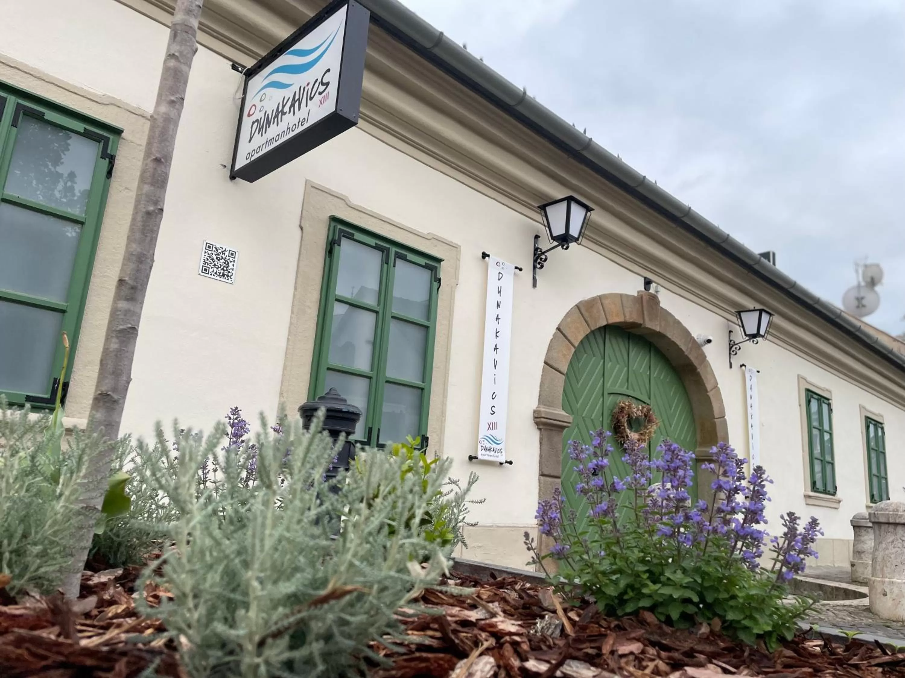 Facade/entrance in Dunakavics XIII Apartman