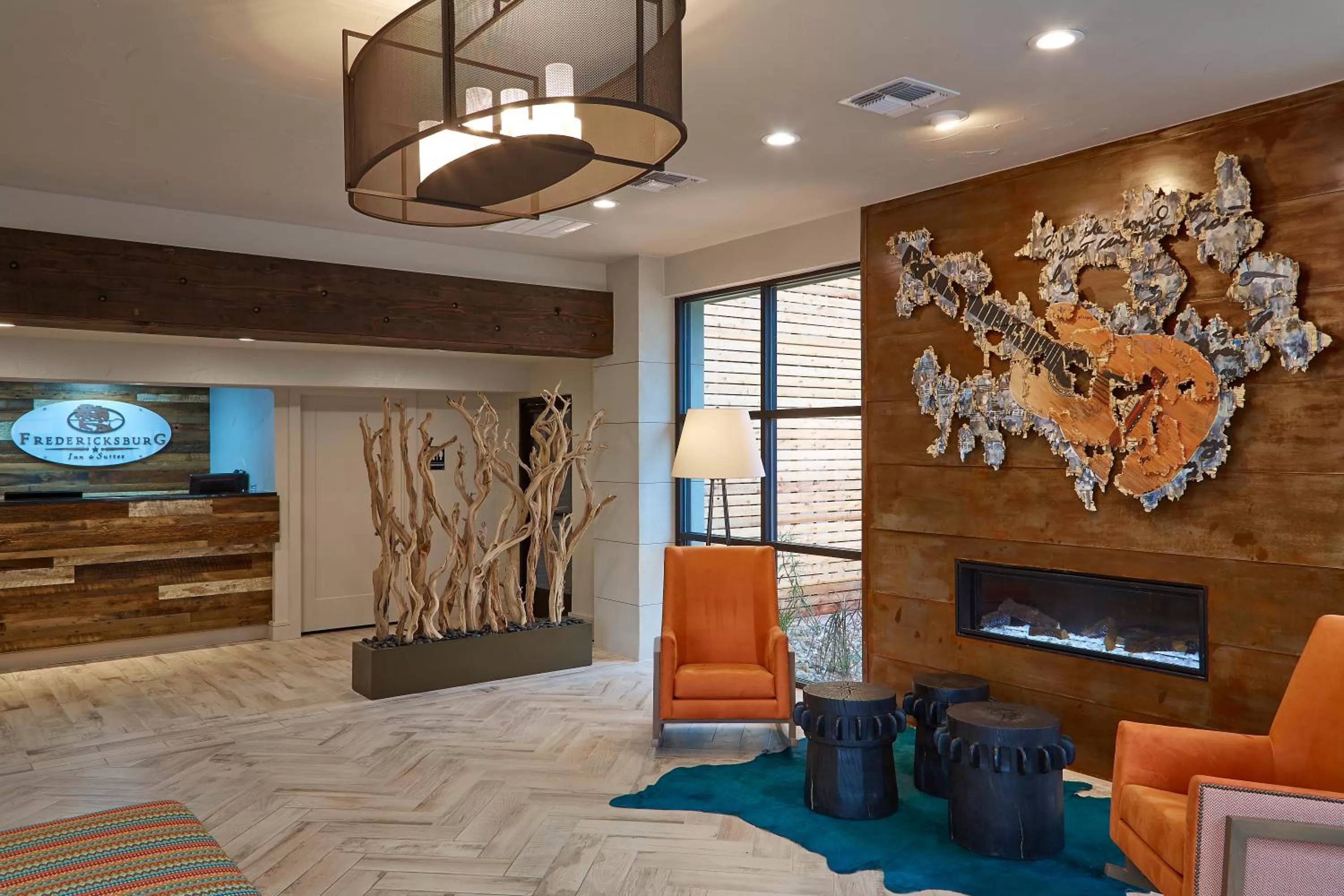 Lobby or reception in Fredericksburg Inn and Suites