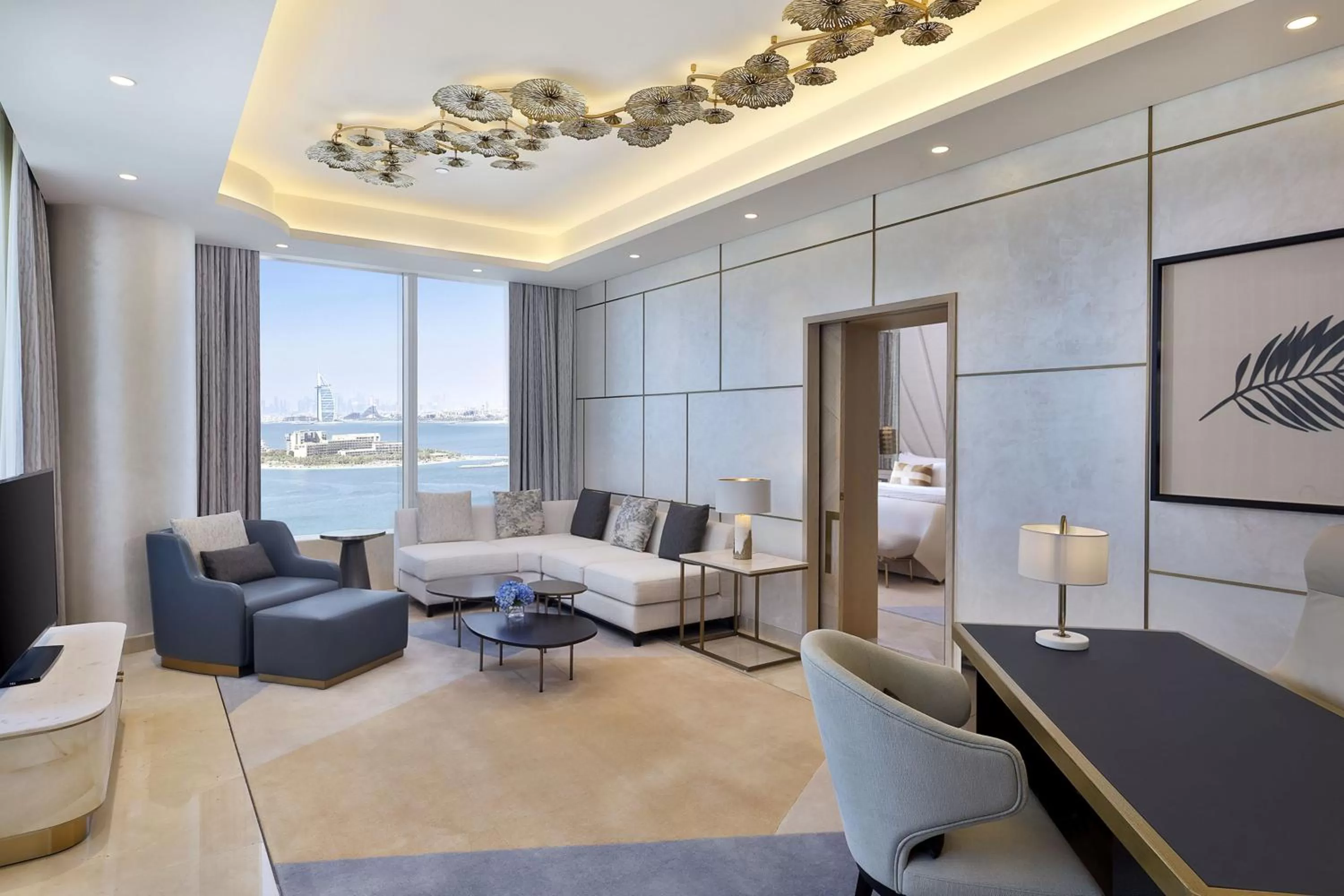 Living room in The St. Regis Dubai, The Palm