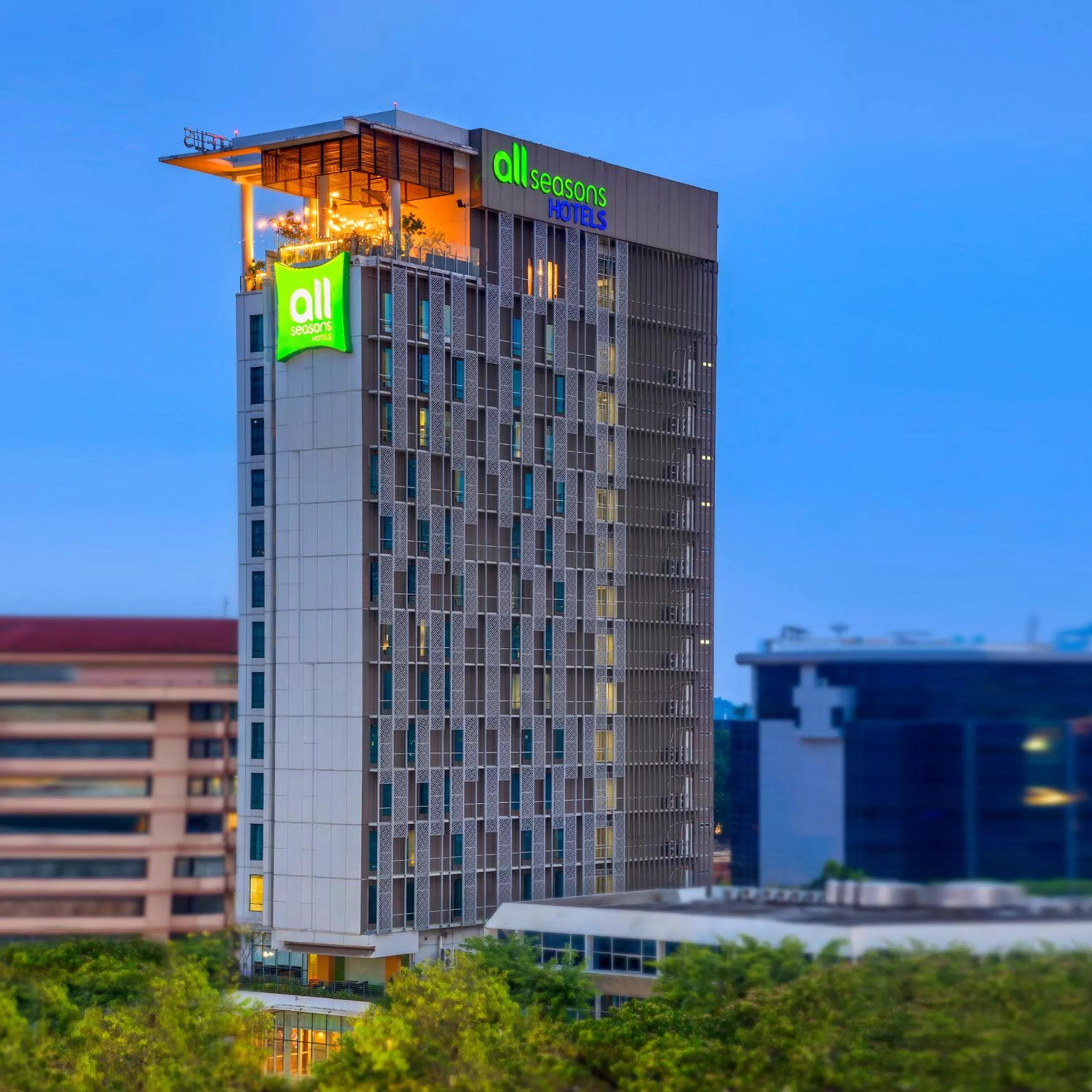 Facade/entrance in All Seasons Jakarta Thamrin