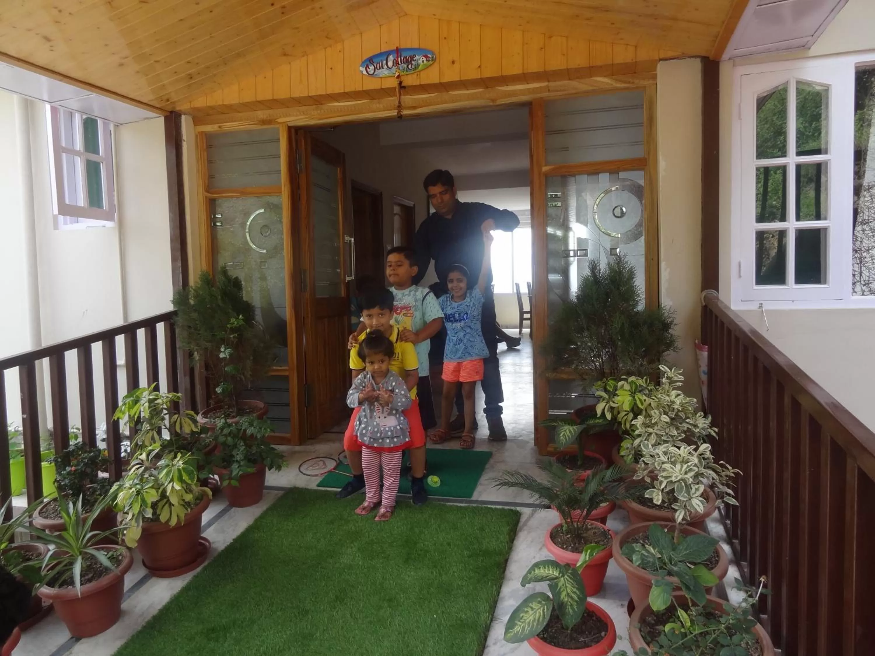 Balcony/Terrace in Sai Cottage Shimla