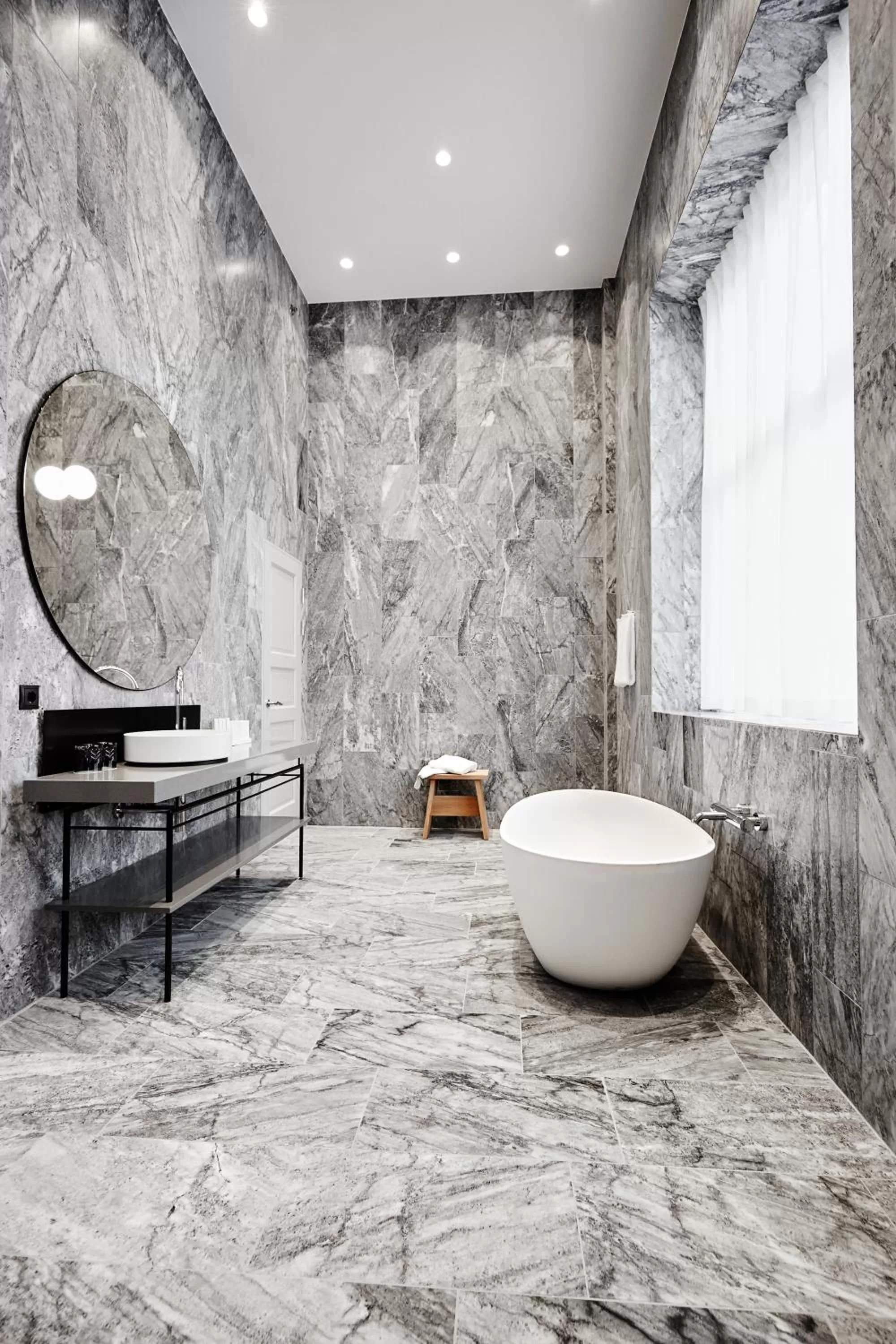Bathroom in Nobis Hotel Copenhagen, a Member of Design Hotels