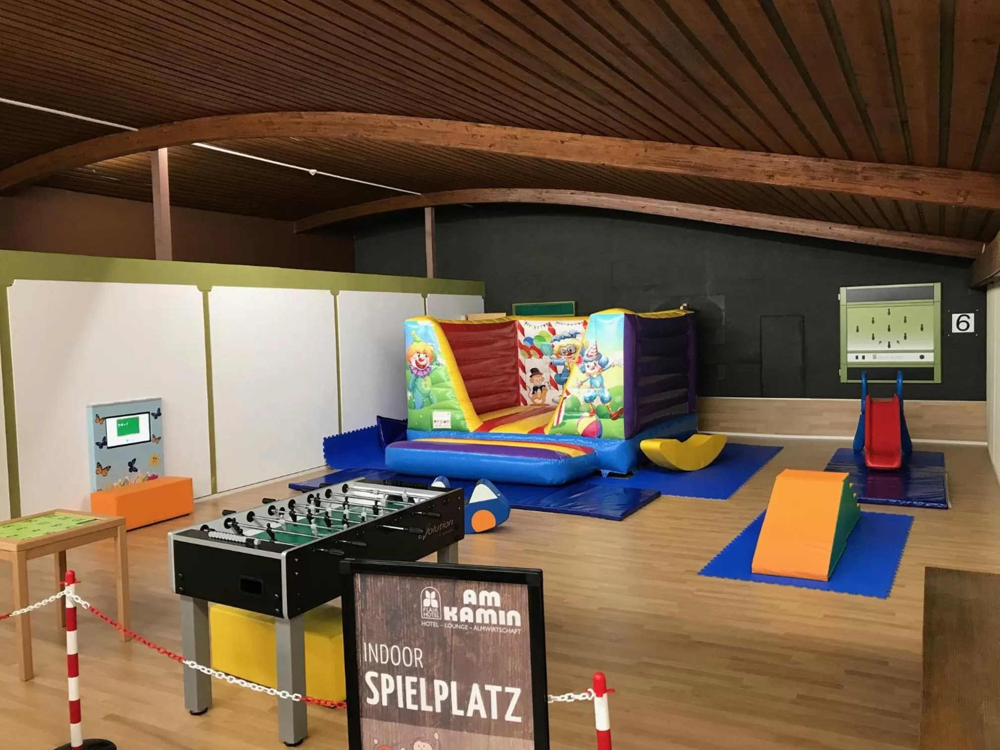 Children play ground in Hotel Am Kamin