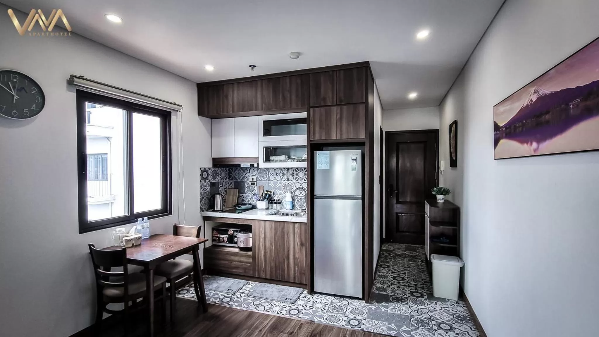 Kitchen or kitchenette in VNAHOMES APARTHOTEL