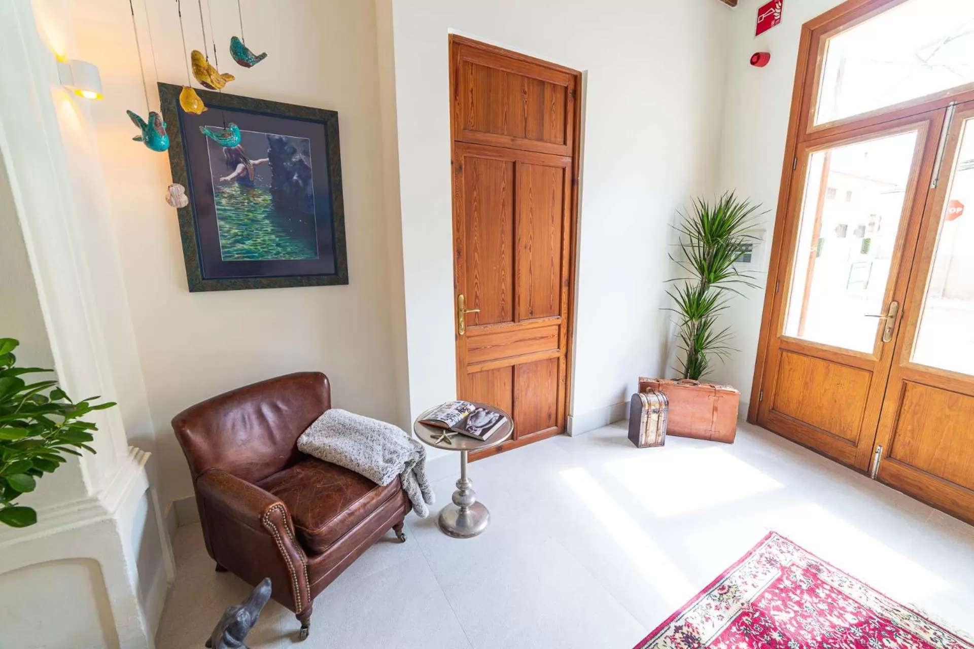 Lobby or reception in Flor de Mandarina