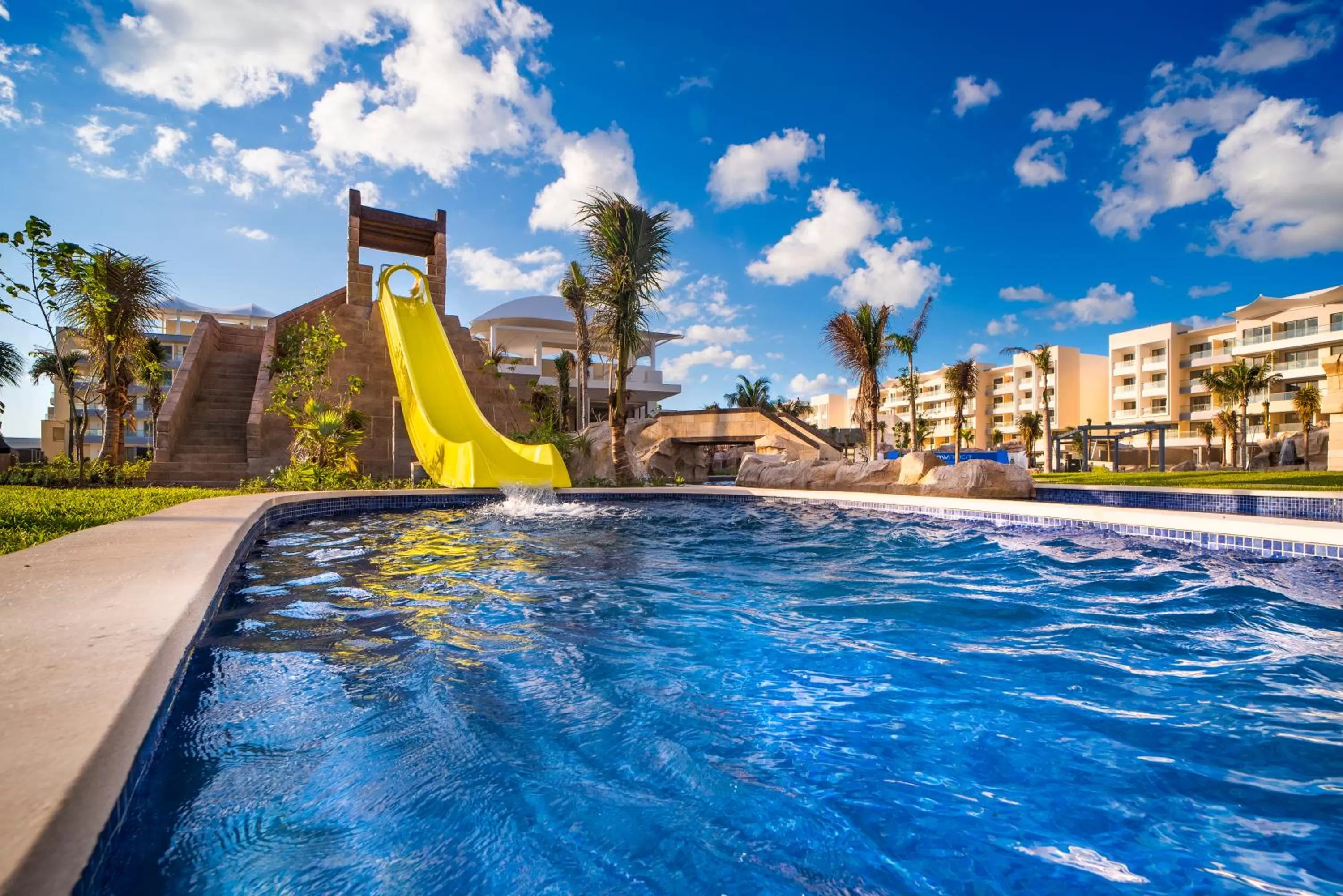 Aqua park in Planet Hollywood Cancun by Royalton, An Autograph Collection All-Inclusive Resort