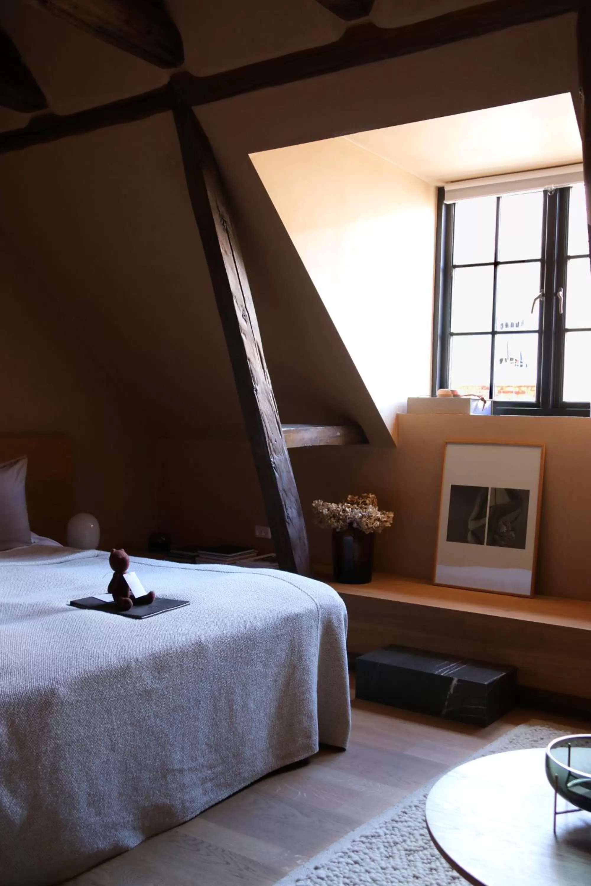 Bed in Audo Boutique Hotel