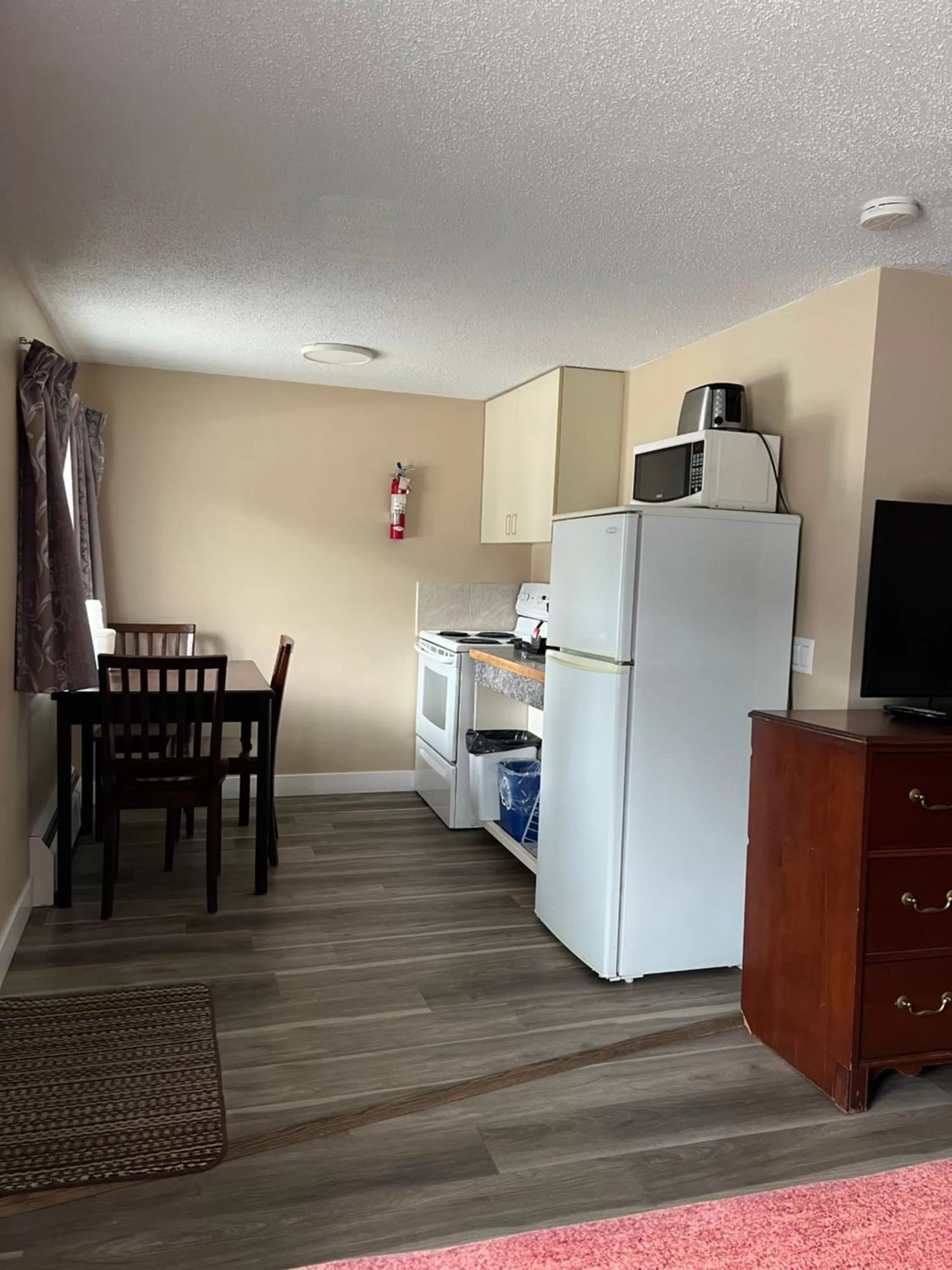 Kitchen or kitchenette in Villa Motel