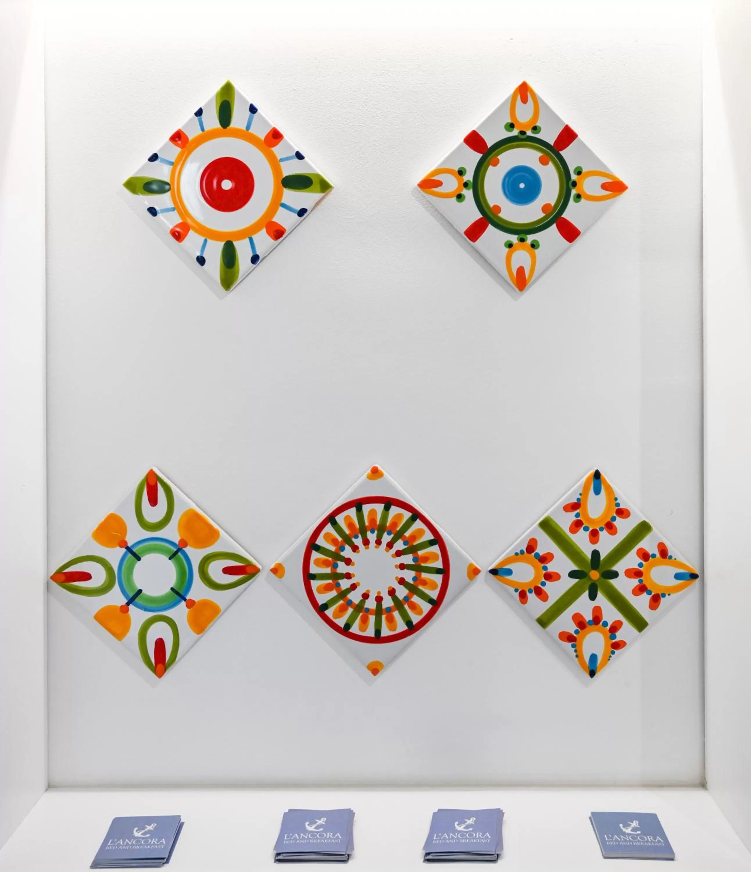 Decorative detail in L'Ancora B&B