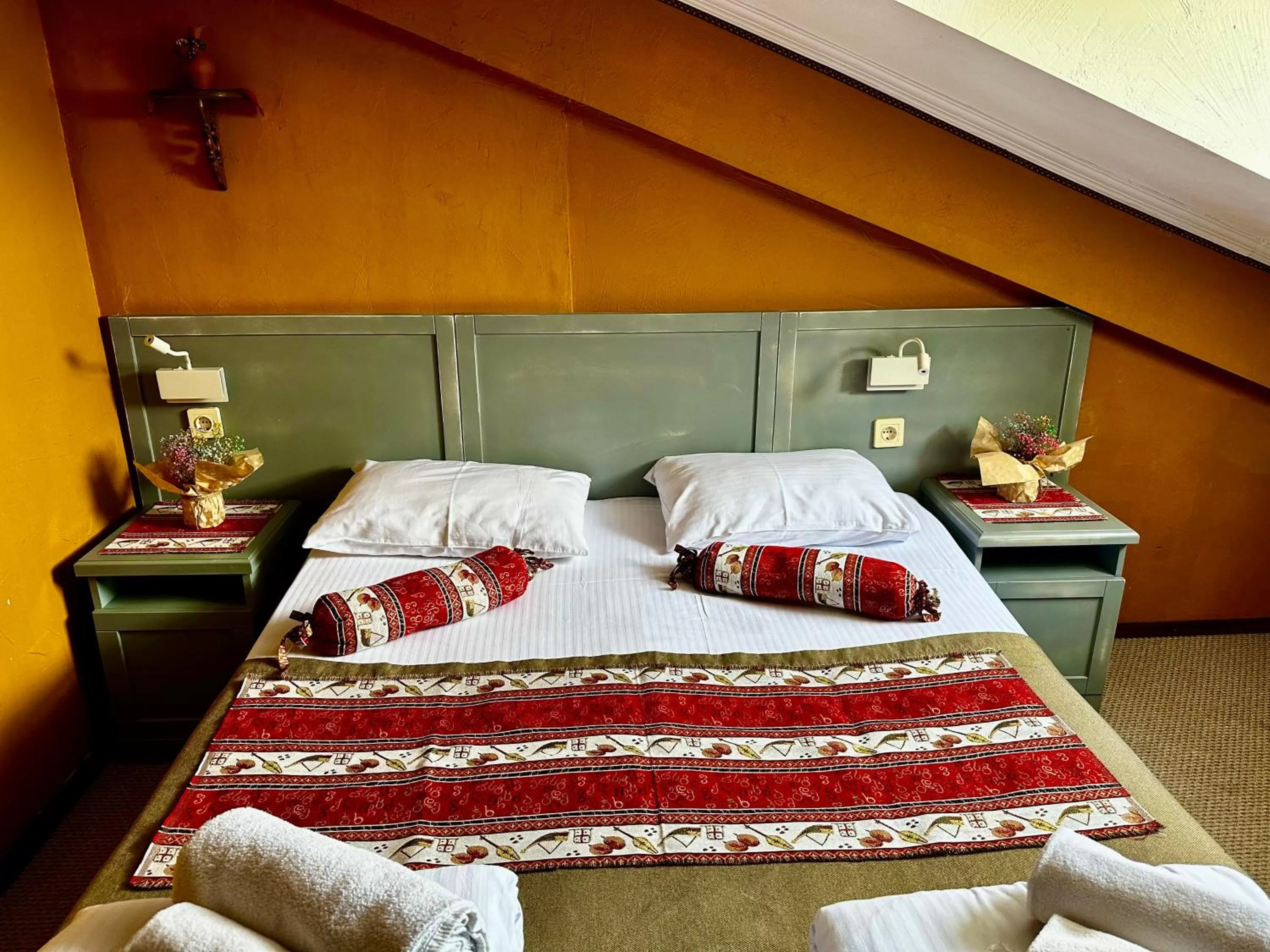 Bed in Kindli Hotel