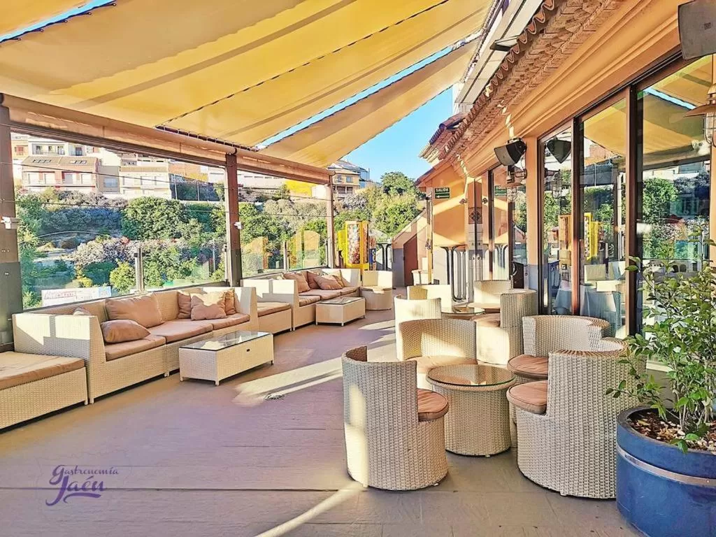 Patio in Hotel Campos de Baeza