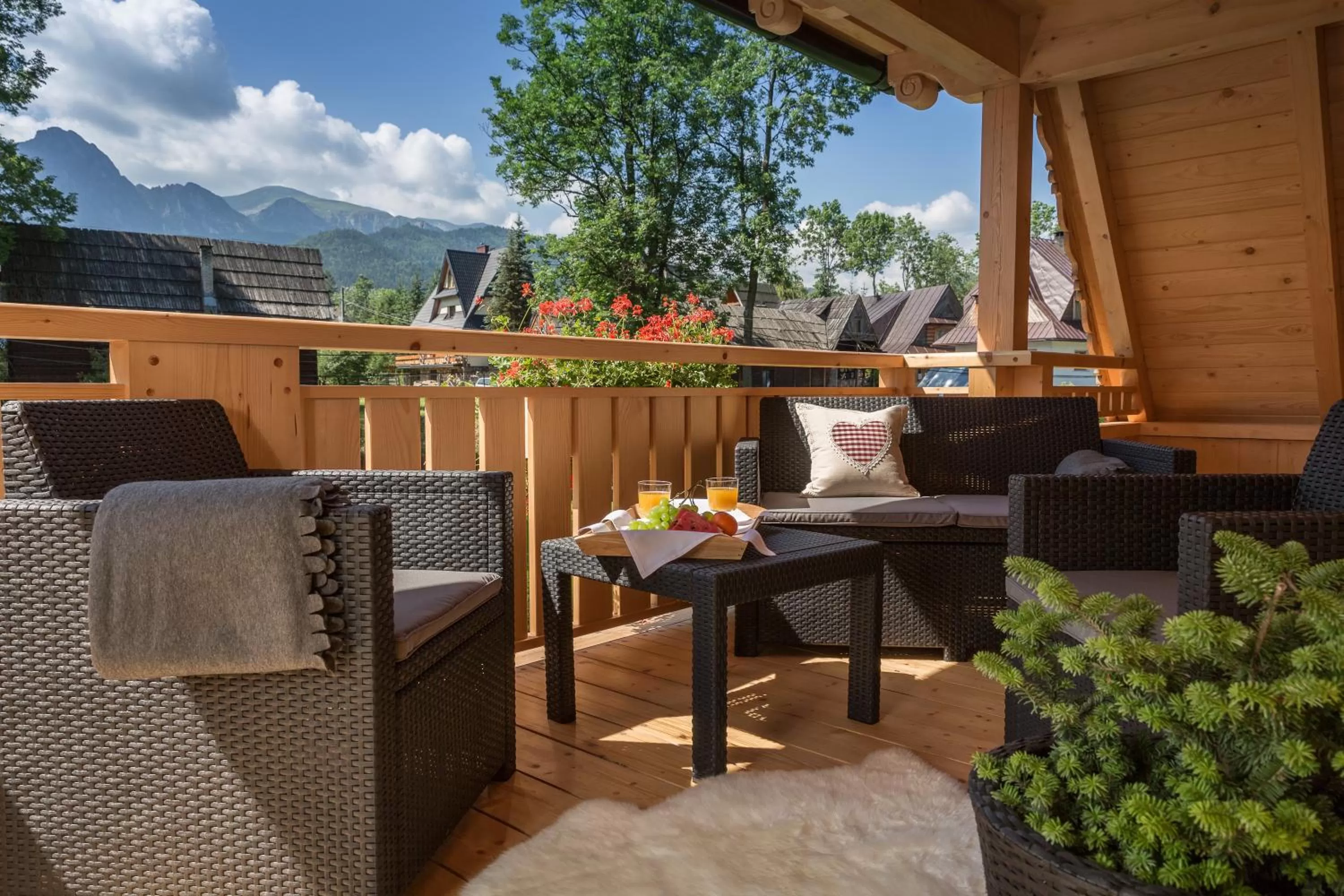 Balcony/Terrace in Aparthotel Bambi